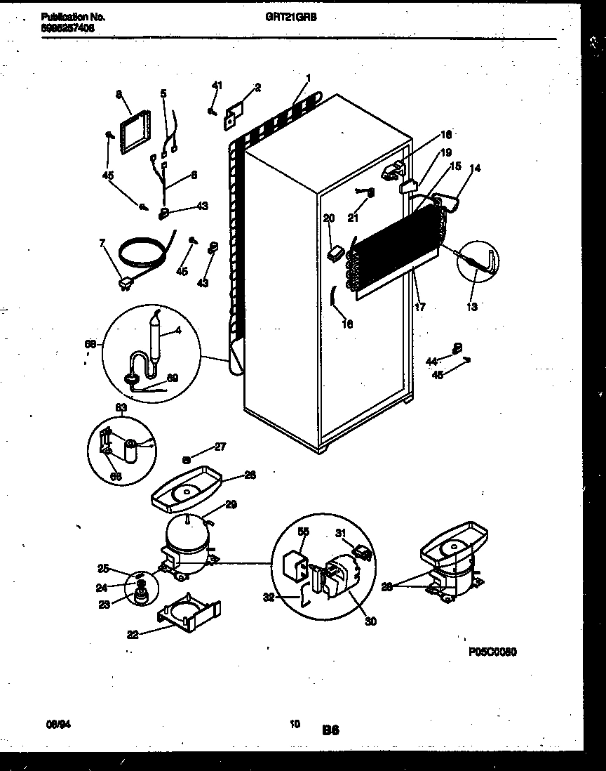 06 - SYSTEM AND AUTOMATIC DEFROST PARTS