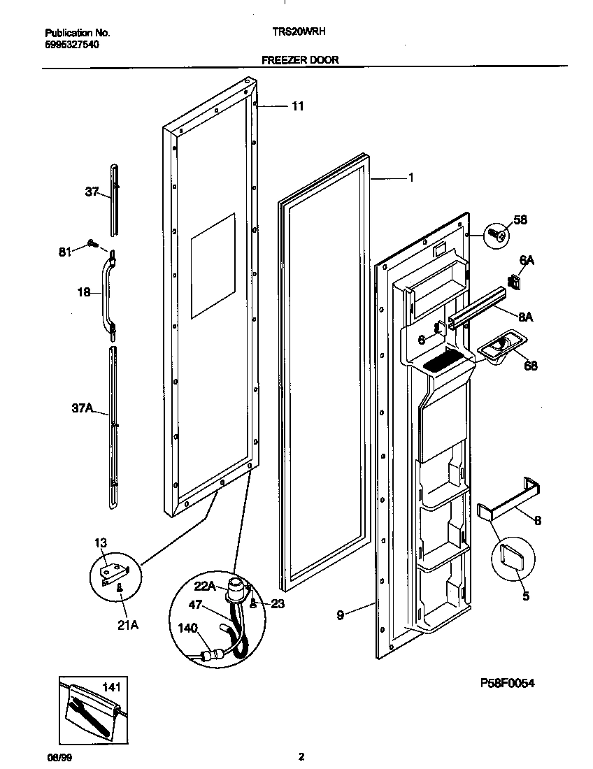 02 - FREEZER DOOR