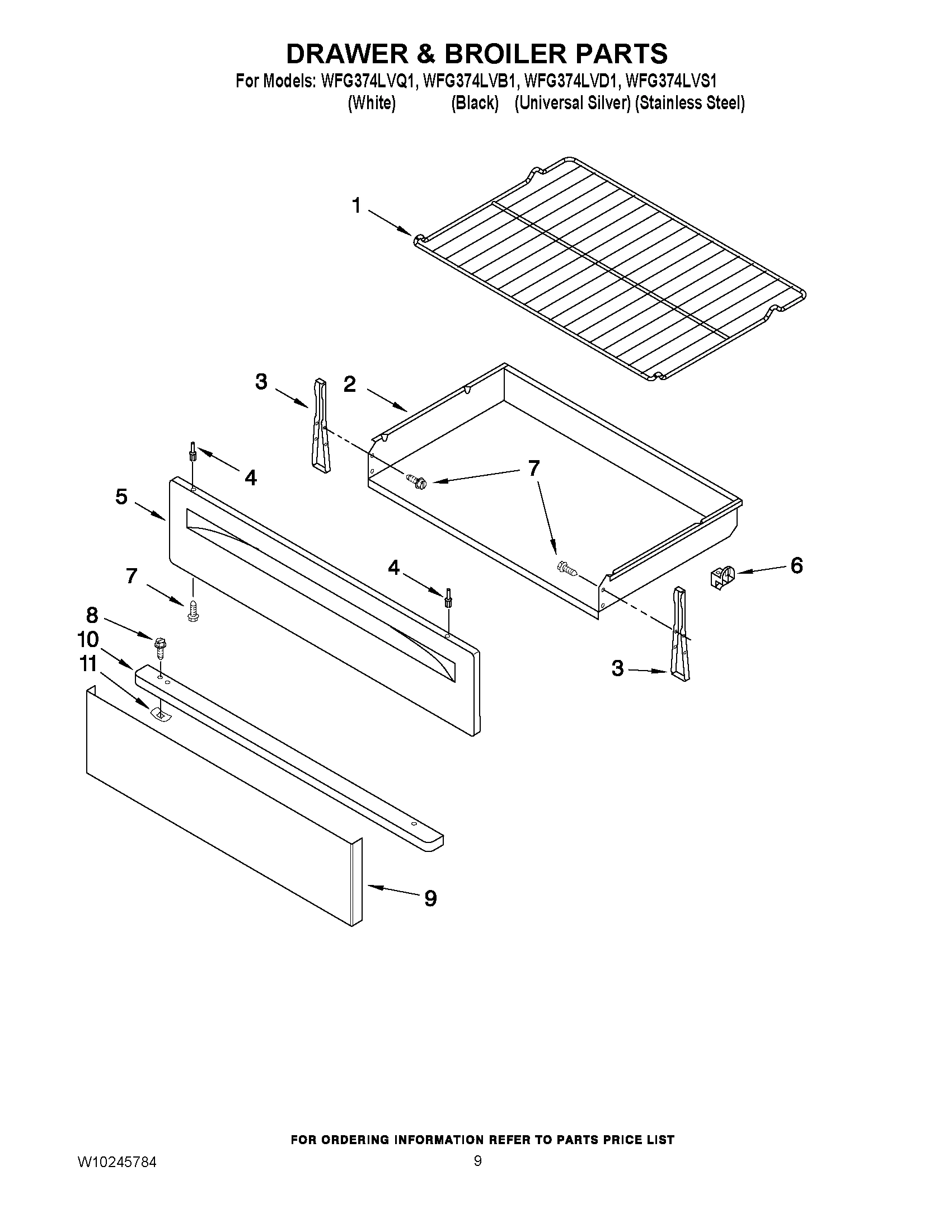 06 - DRAWER & BROILER PARTS