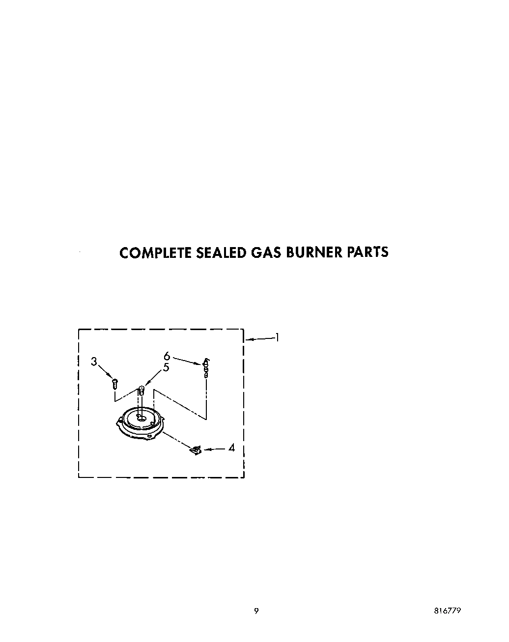 08 - COMPLETE SEALED GAS BURNER
