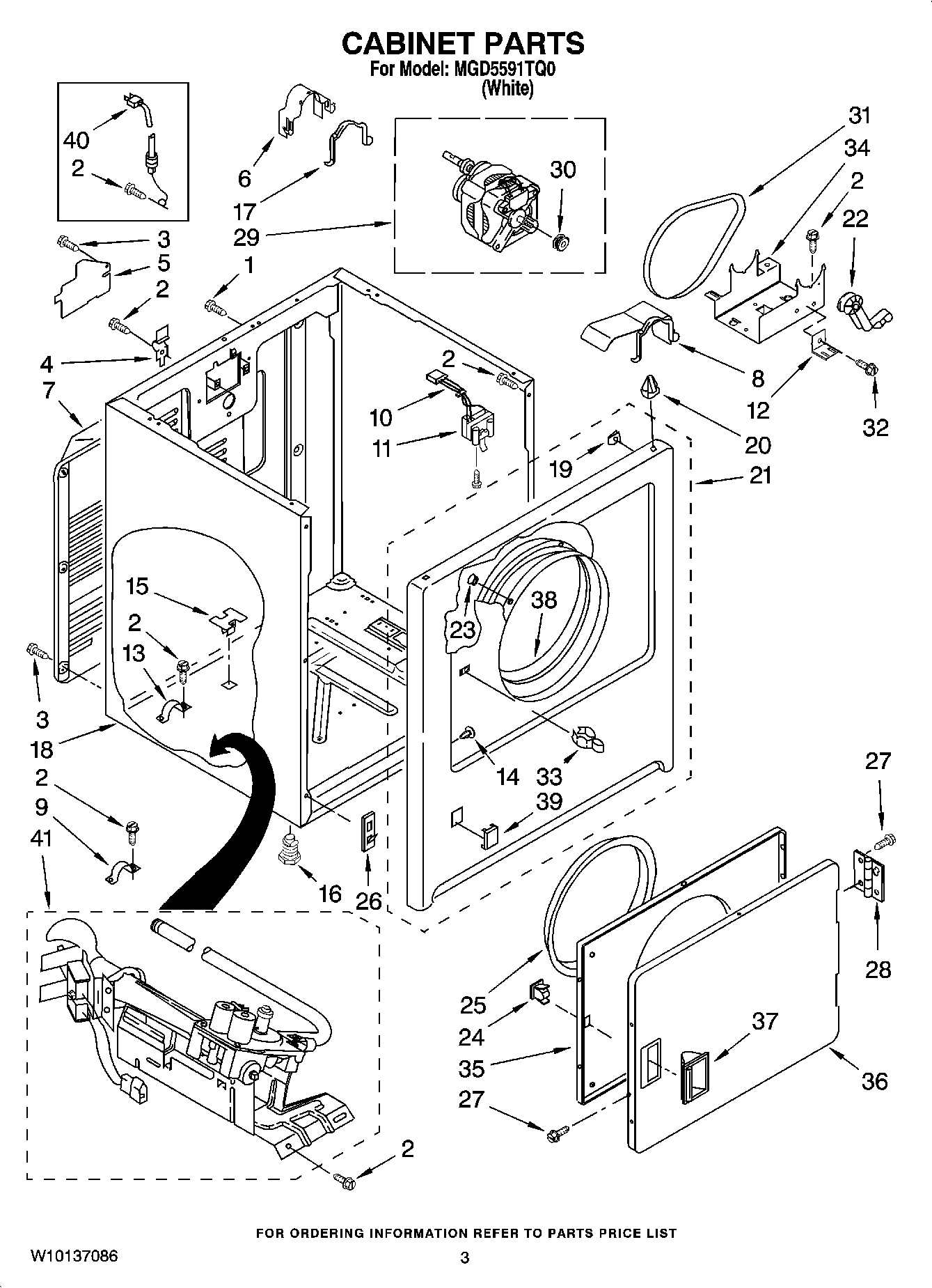 02 - CABINET PARTS