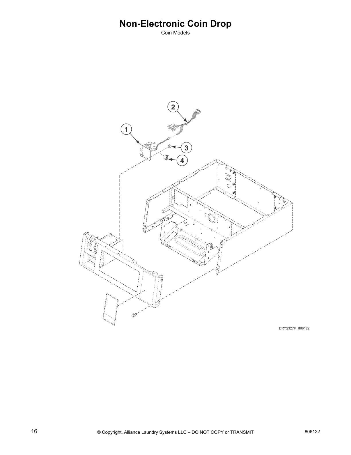 Non-Electronic Coin Drop