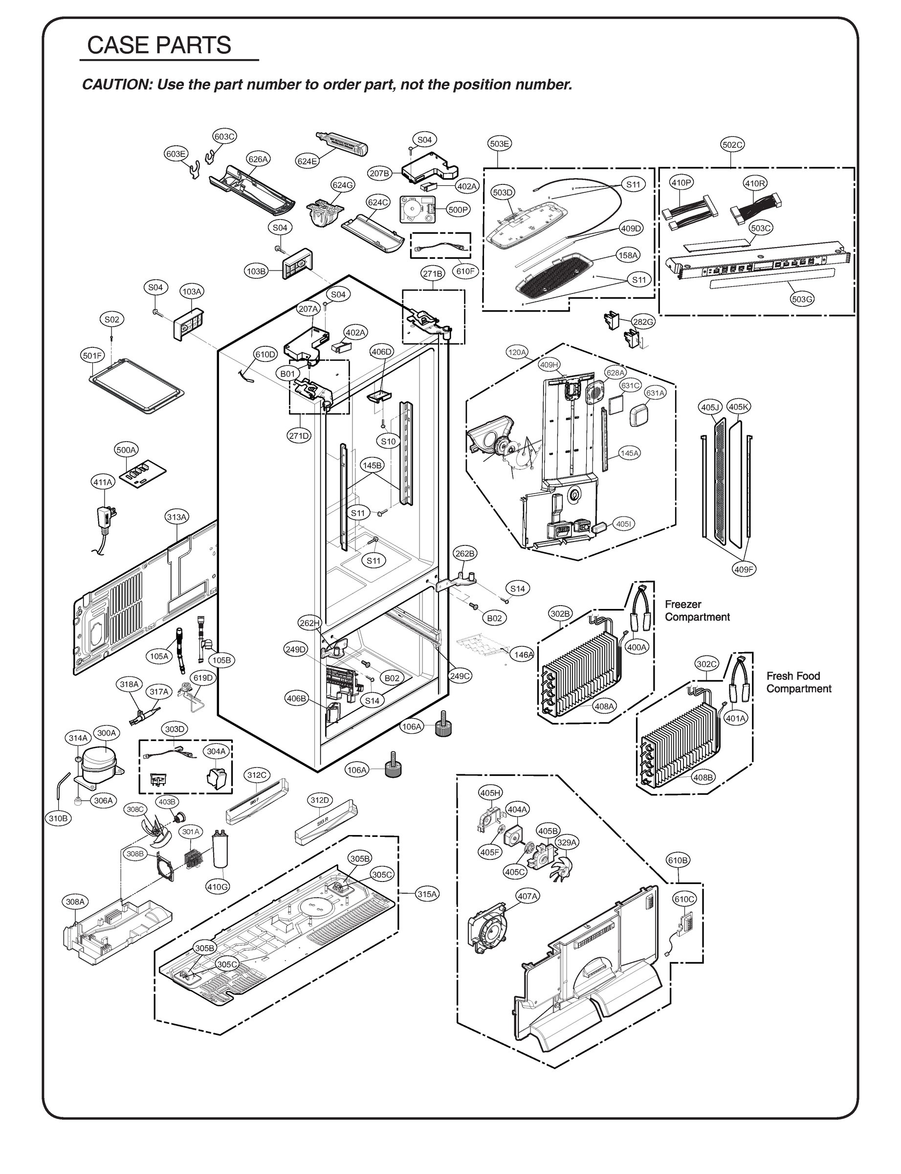 CASE PARTS