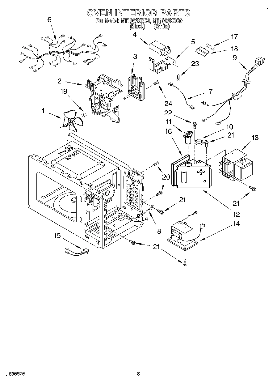 05 - OVEN INTERIOR, LITERATURE