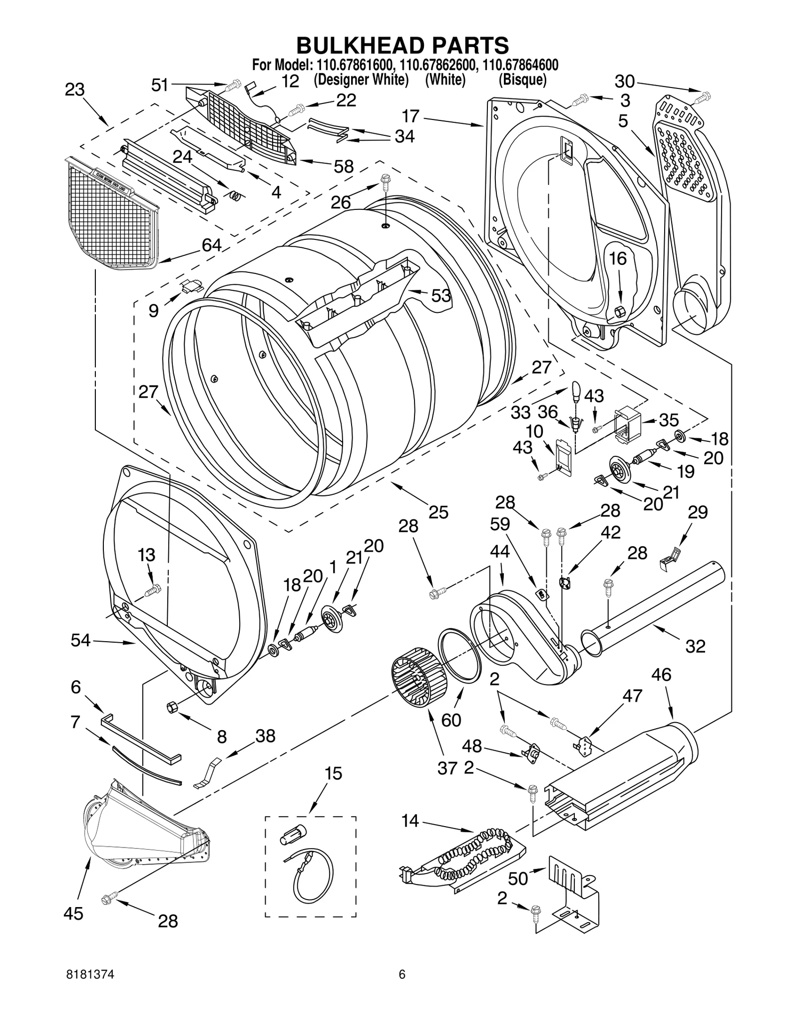BULKHEAD PARTS