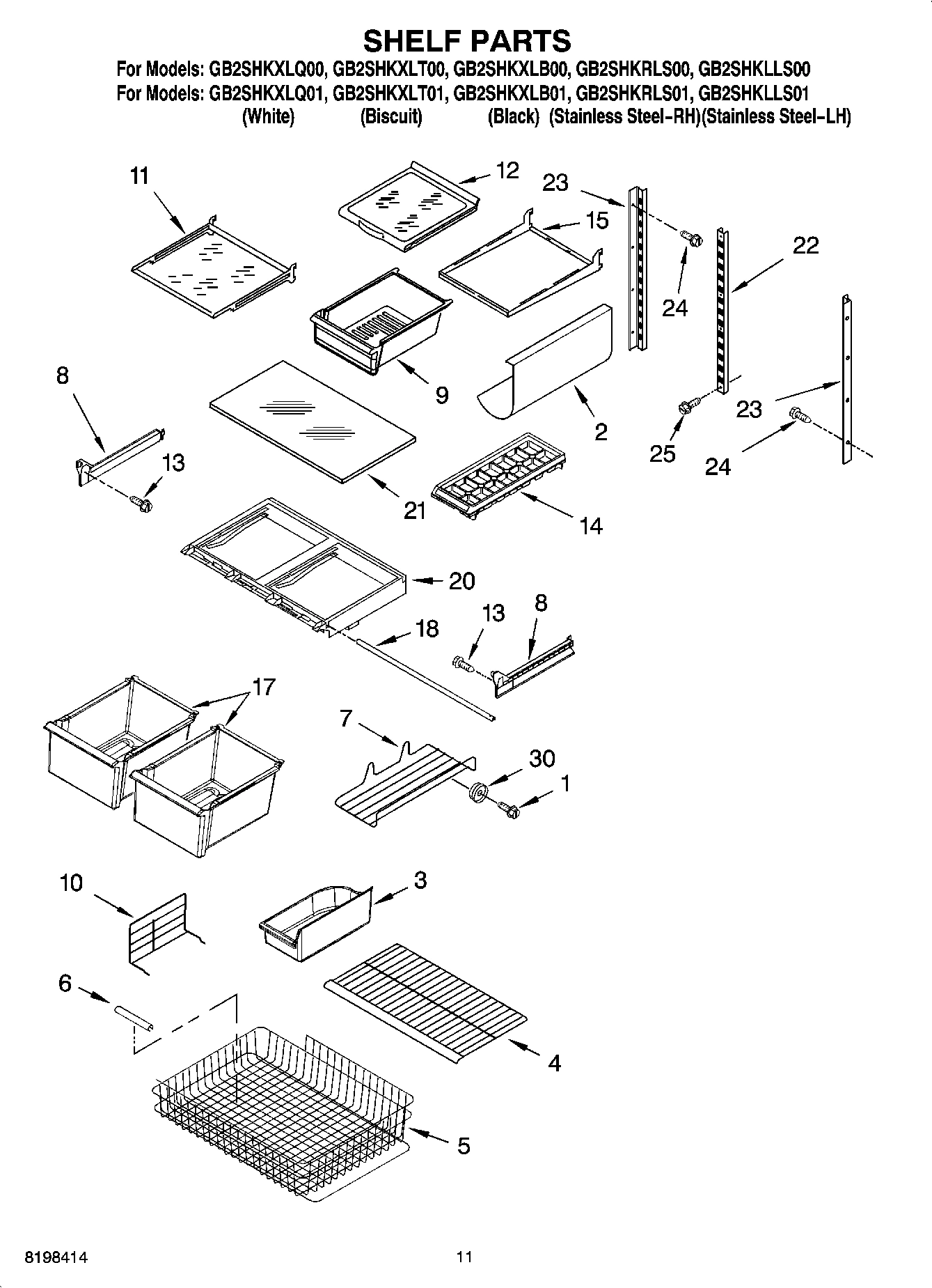 07 - SHELF PARTS, OPTIONAL PARTS