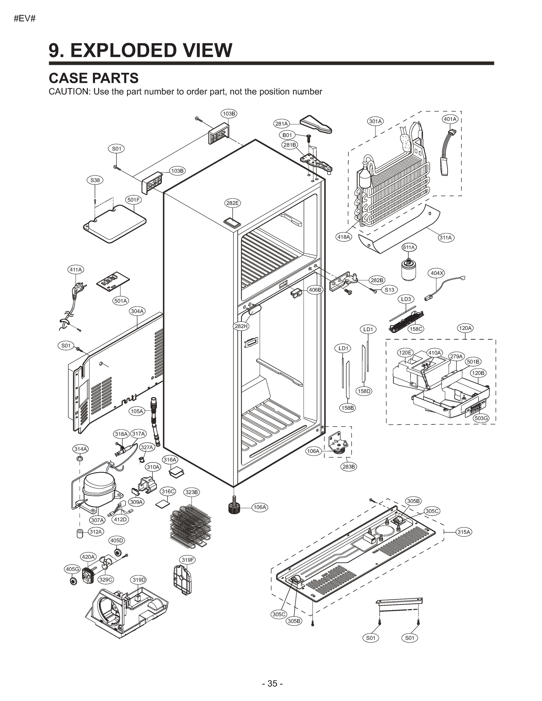CASE PARTS