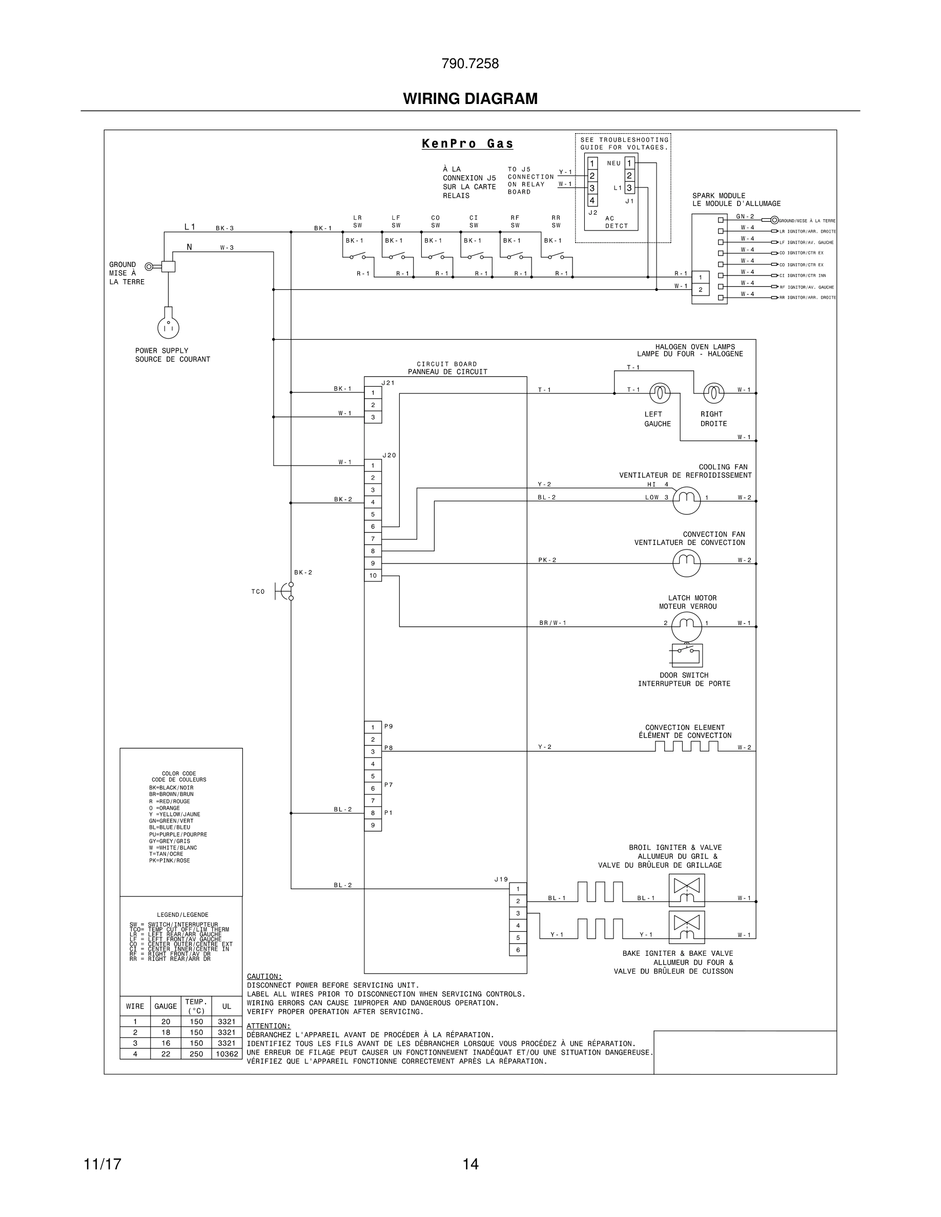 14 - WIRING DIAGRAM