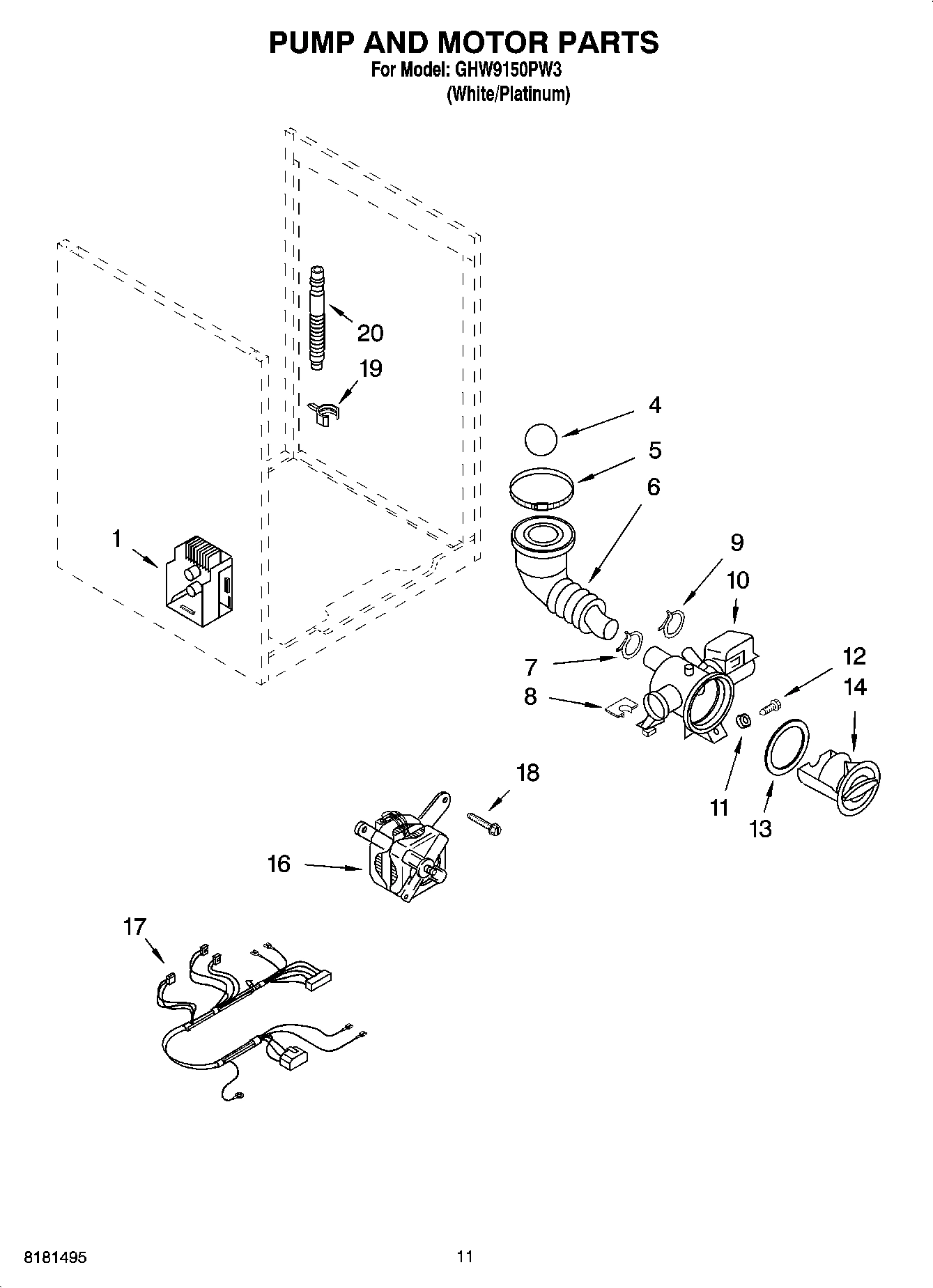06 - PUMP AND MOTOR PARTS, OPTIONAL PARTS (NOT INCLUDED)
