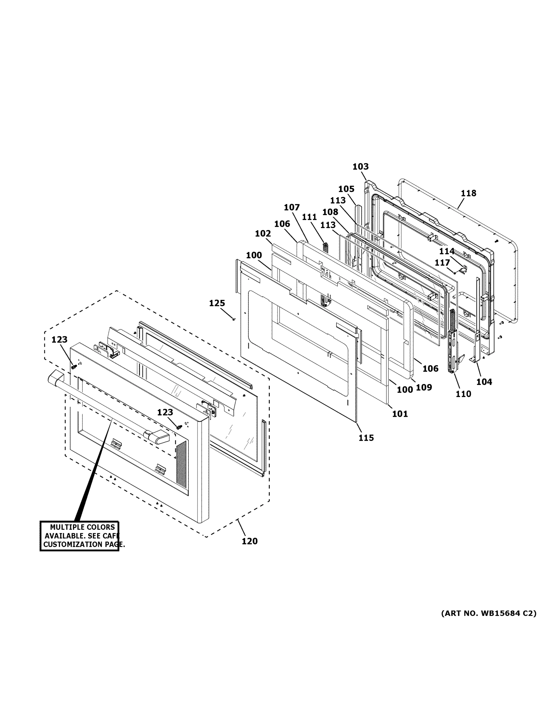 LARGE DOOR ASSEMBLY