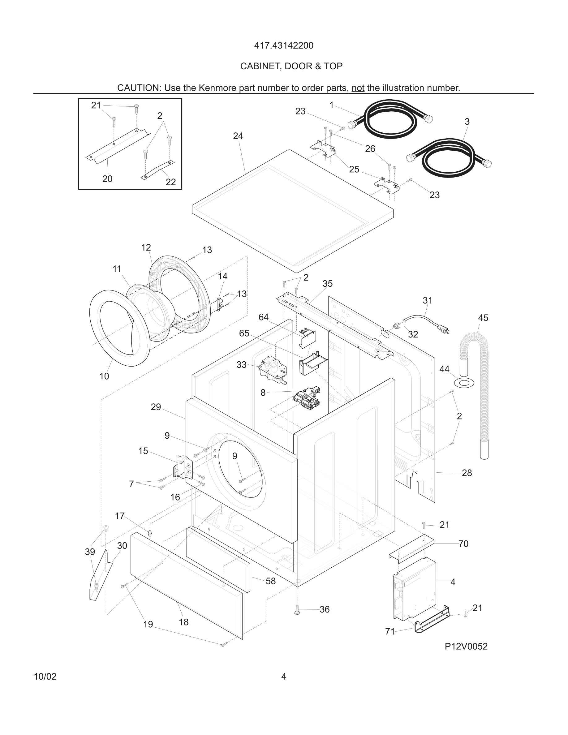 05 - CABINET, DOOR & TOP