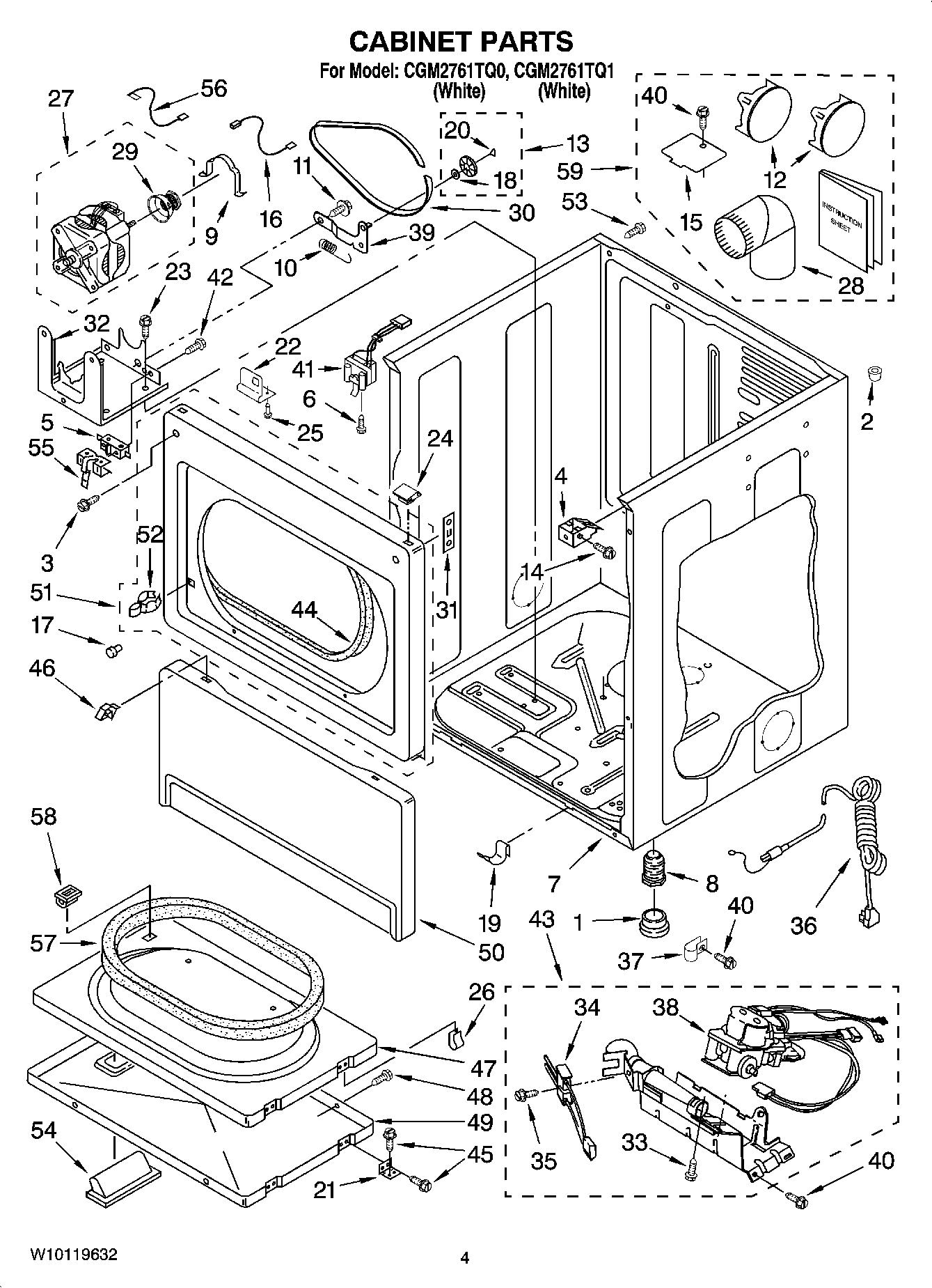 02 - CABINET PARTS