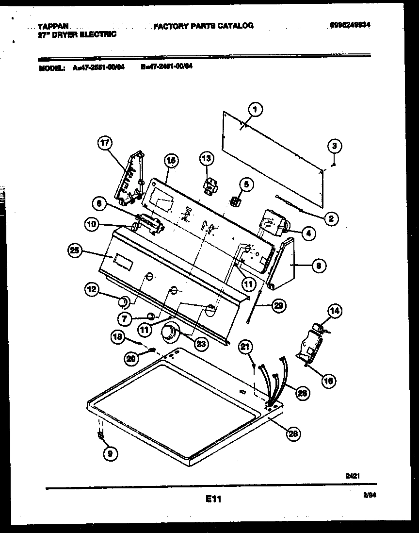 04 - CONSOLE AND CONTROL PARTS