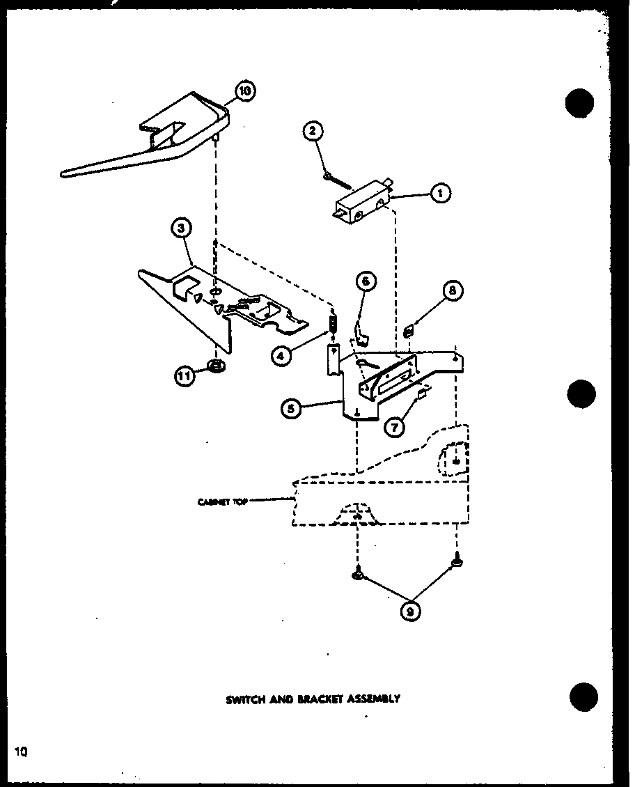 08 - SWITCH AND BRACKET ASSY