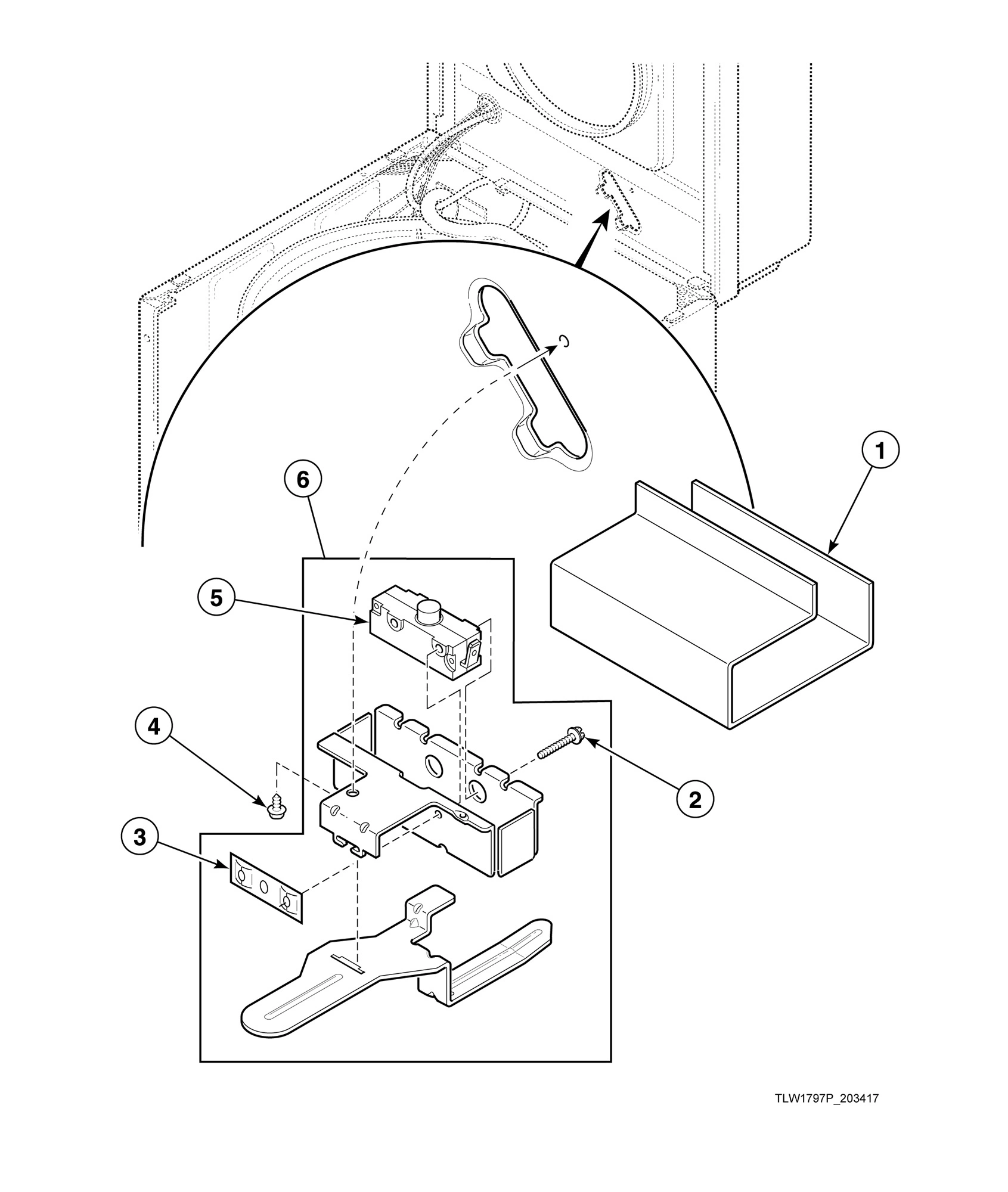 Lid Switch Assembly