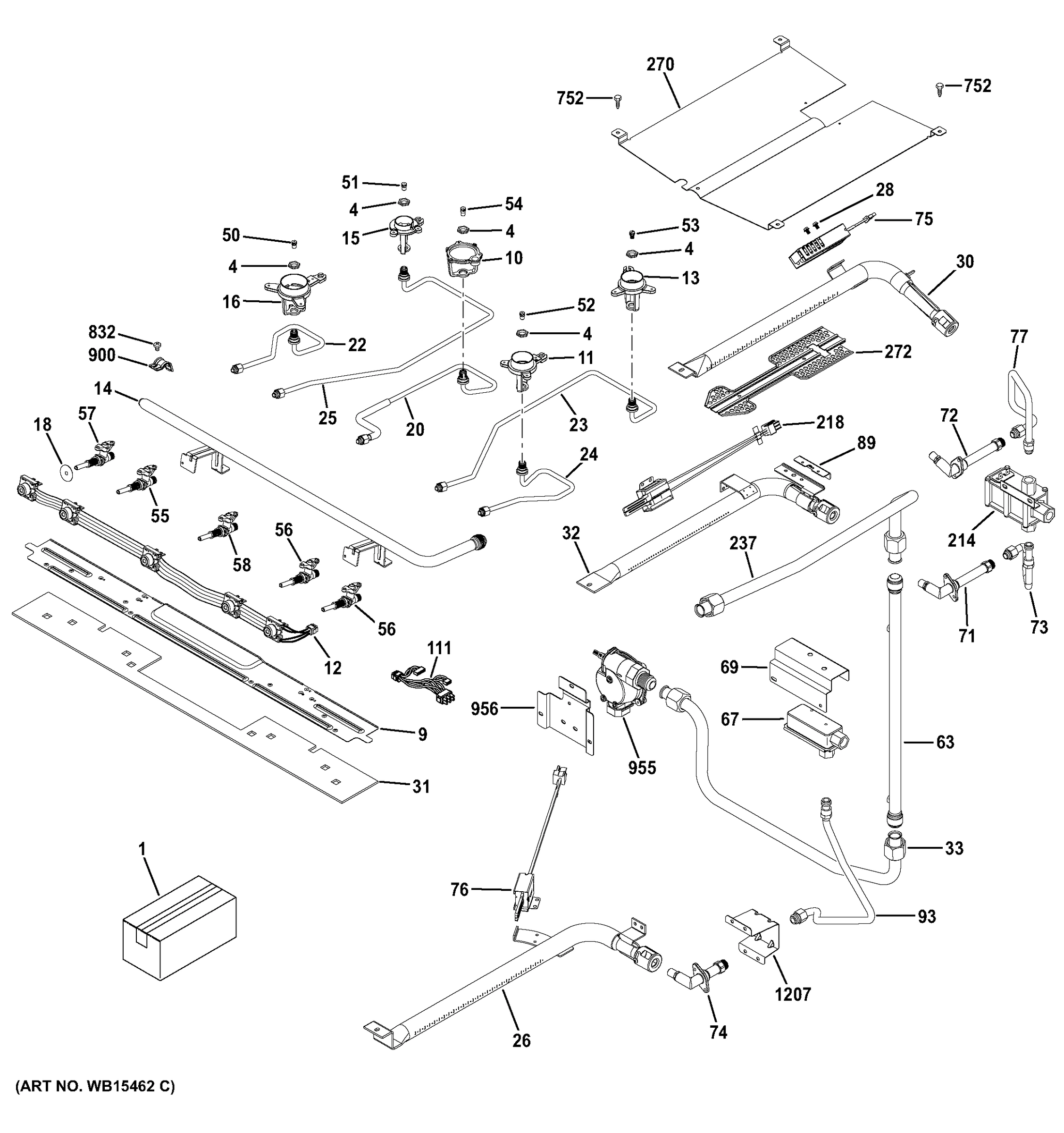 GAS & BURNER PARTS