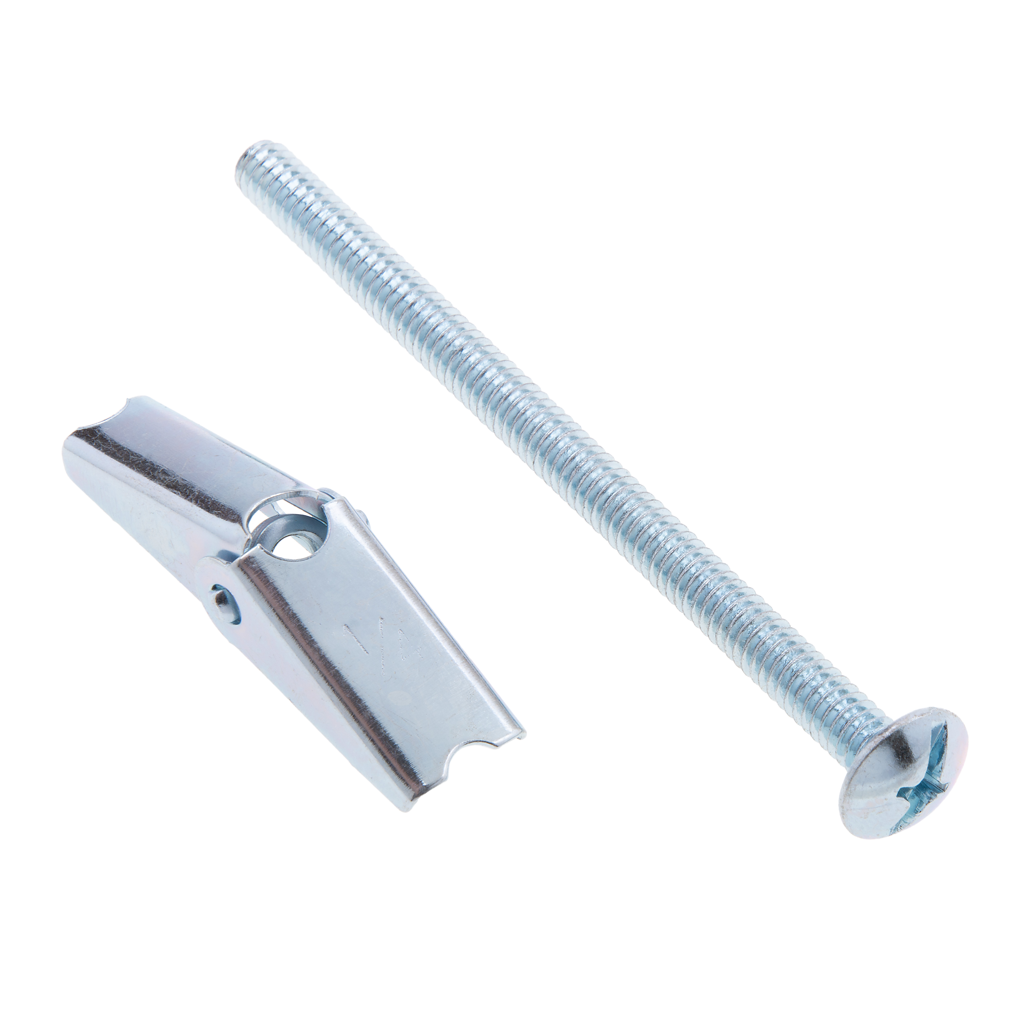 Mushroom Head Toggle Bolt Kit - 210 Pcs - Toggle Bolts & Wings 6-32 50 pieces each, 10-24 35 pieces each, 1/4-20 20 pieces each