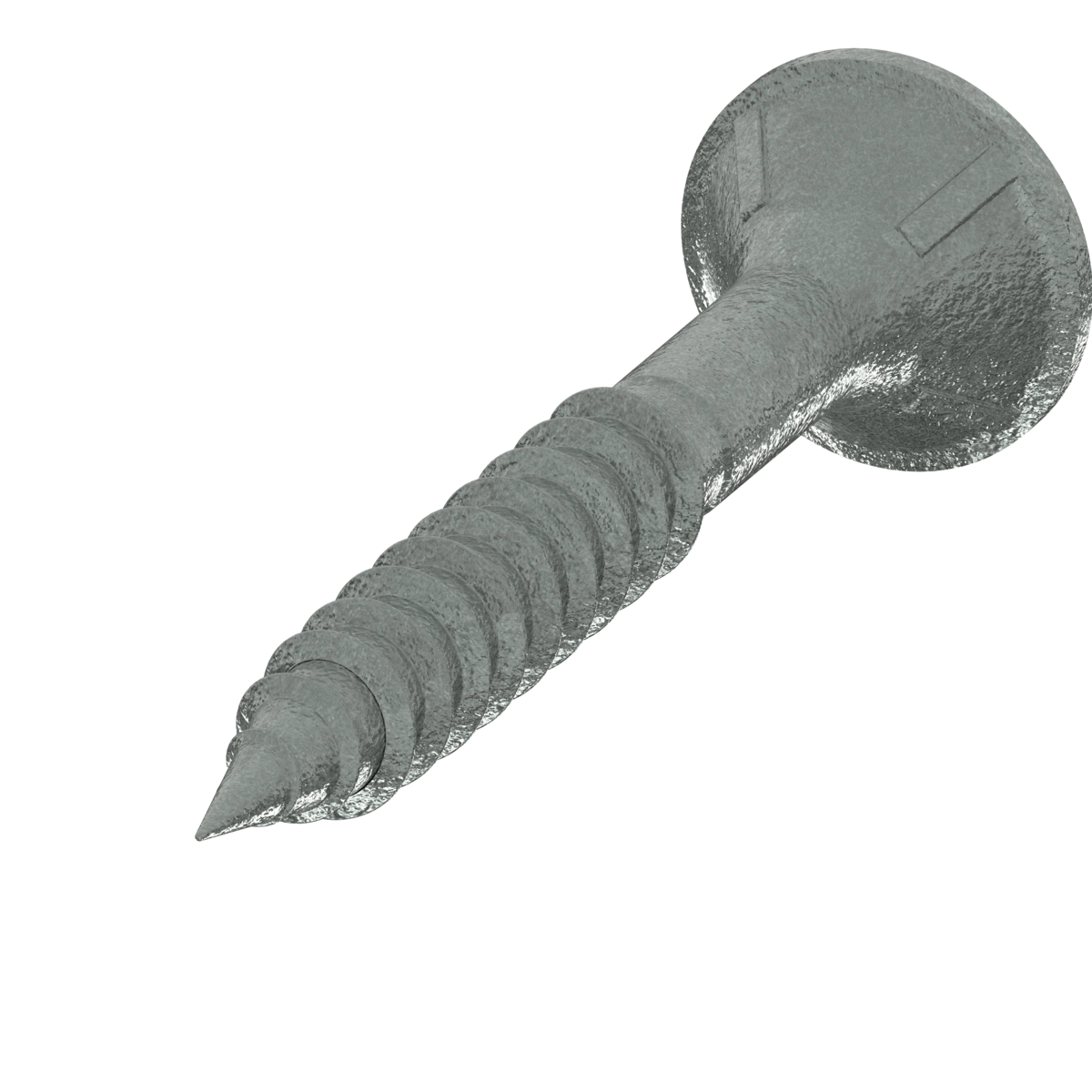 ZENITH® 14G x 50mm Class 3 Galvanised, Self Drilling, Internal Hex Drive, Bugle Batten Screws – External Use – 500 Pack
