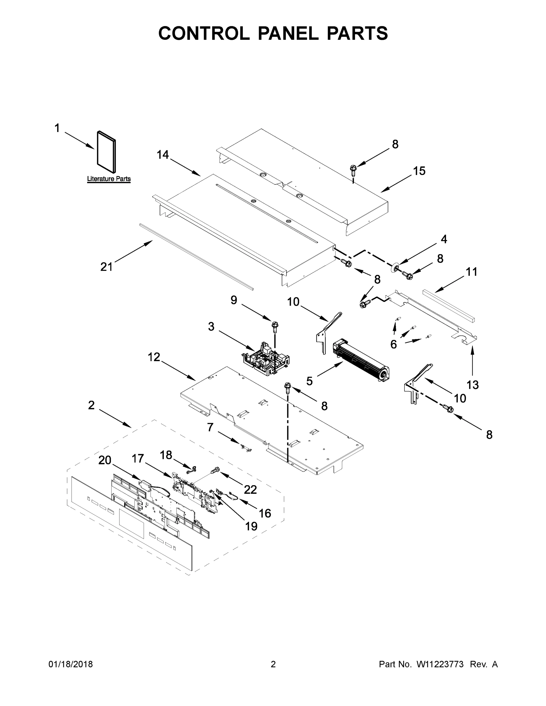 02 - CONTROL PANEL PARTS