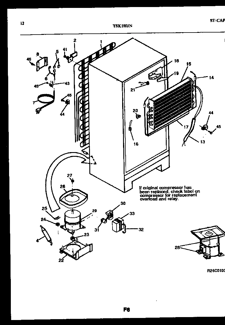 07 - SYSTEM AND AUTOMATIC DEFROST PARTS