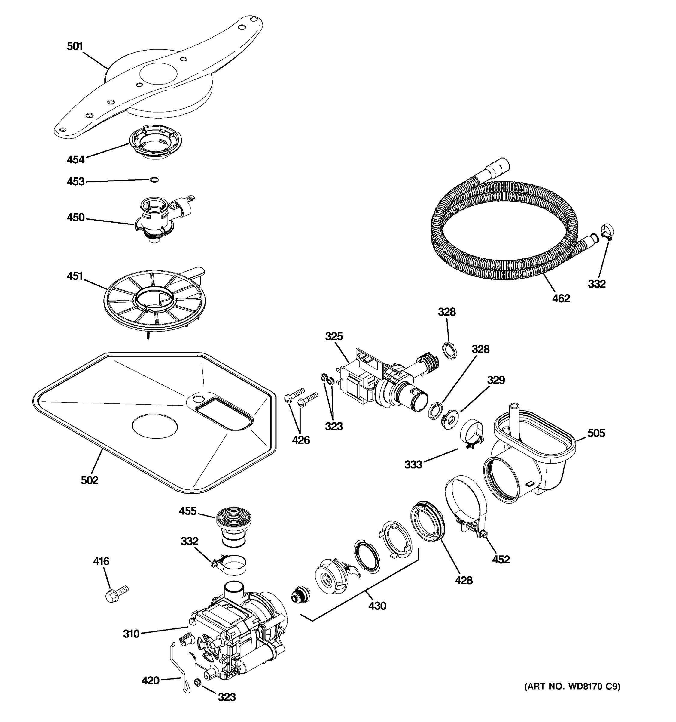 MOTOR-PUMP MECHANISM