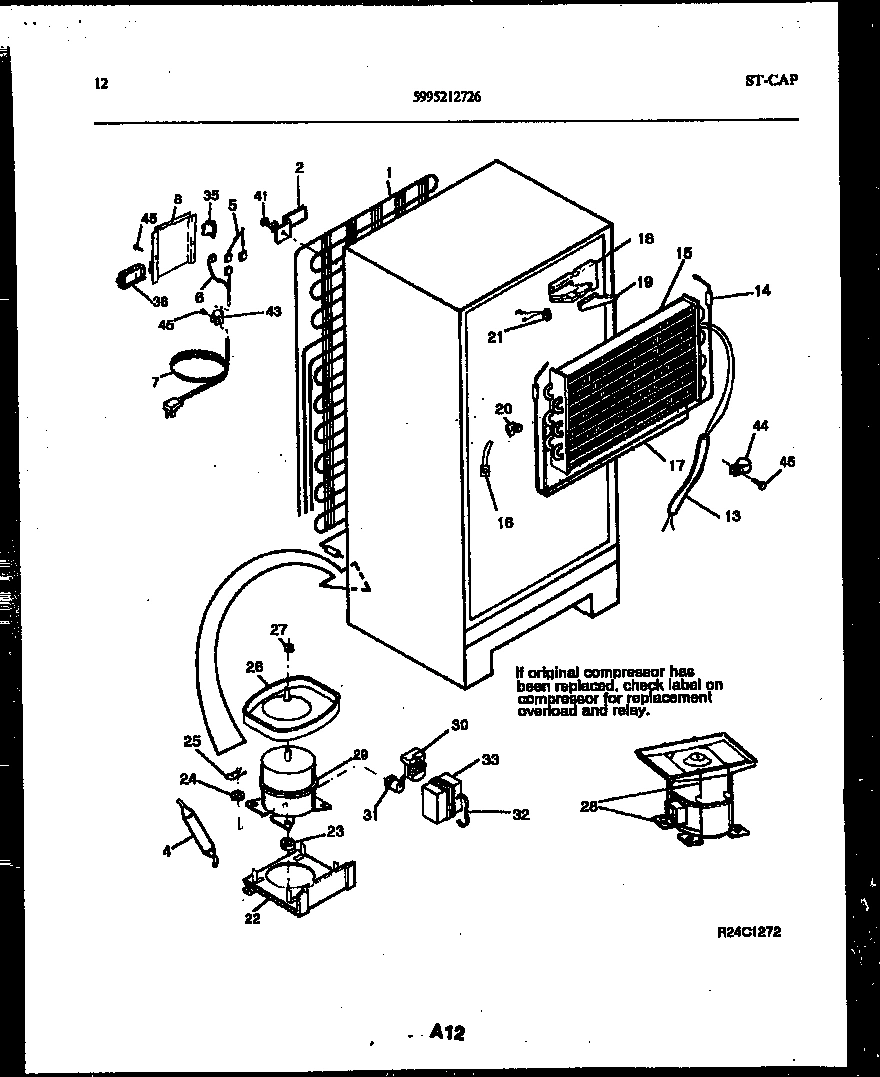 07 - SYSTEM AND AUTOMATIC DEFROST PARTS