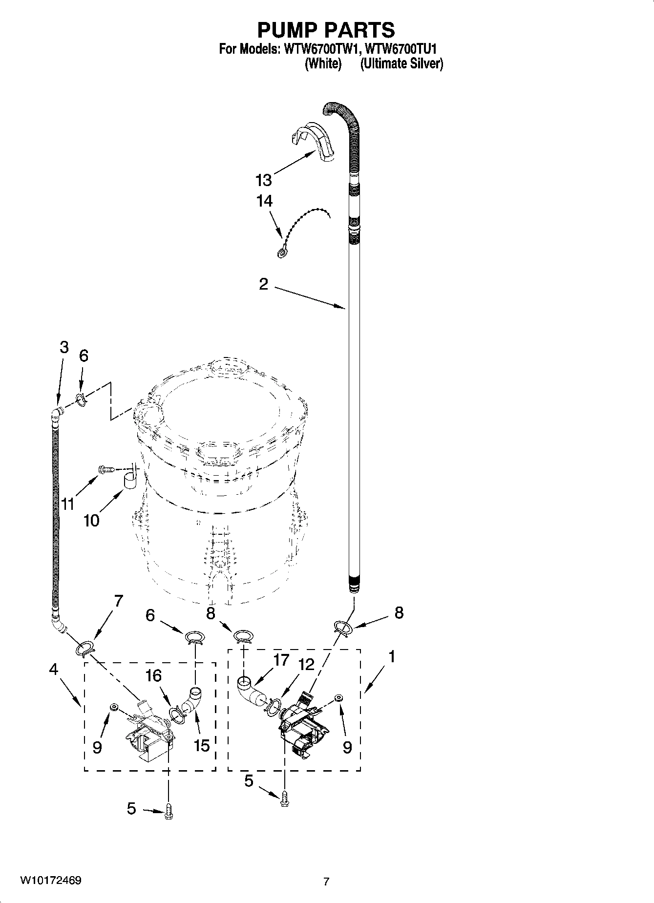 04 - PUMP PARTS, OPTIONAL PARTS (NOT INCLUDED)