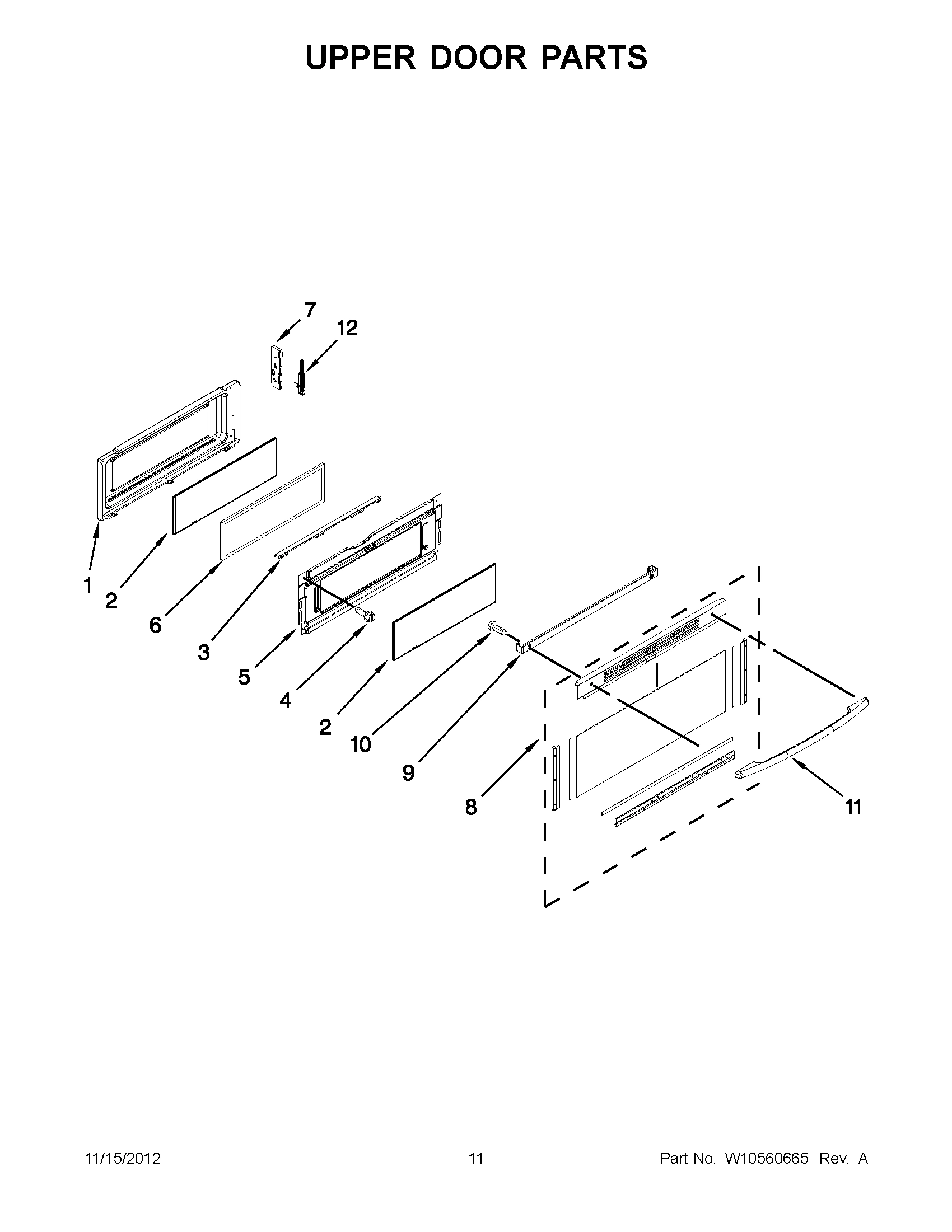 05 - UPPER DOOR PARTS