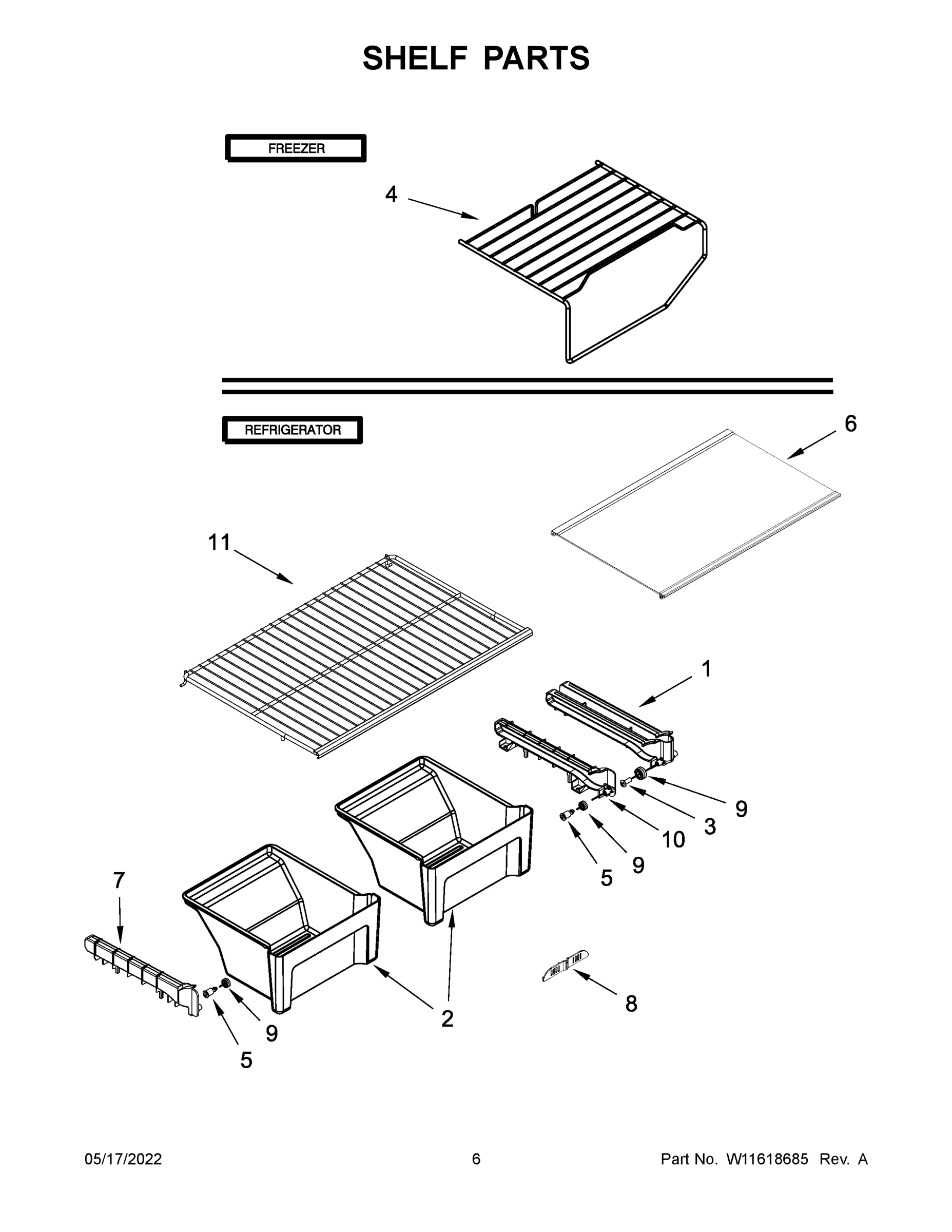 04 - SHELF PARTS