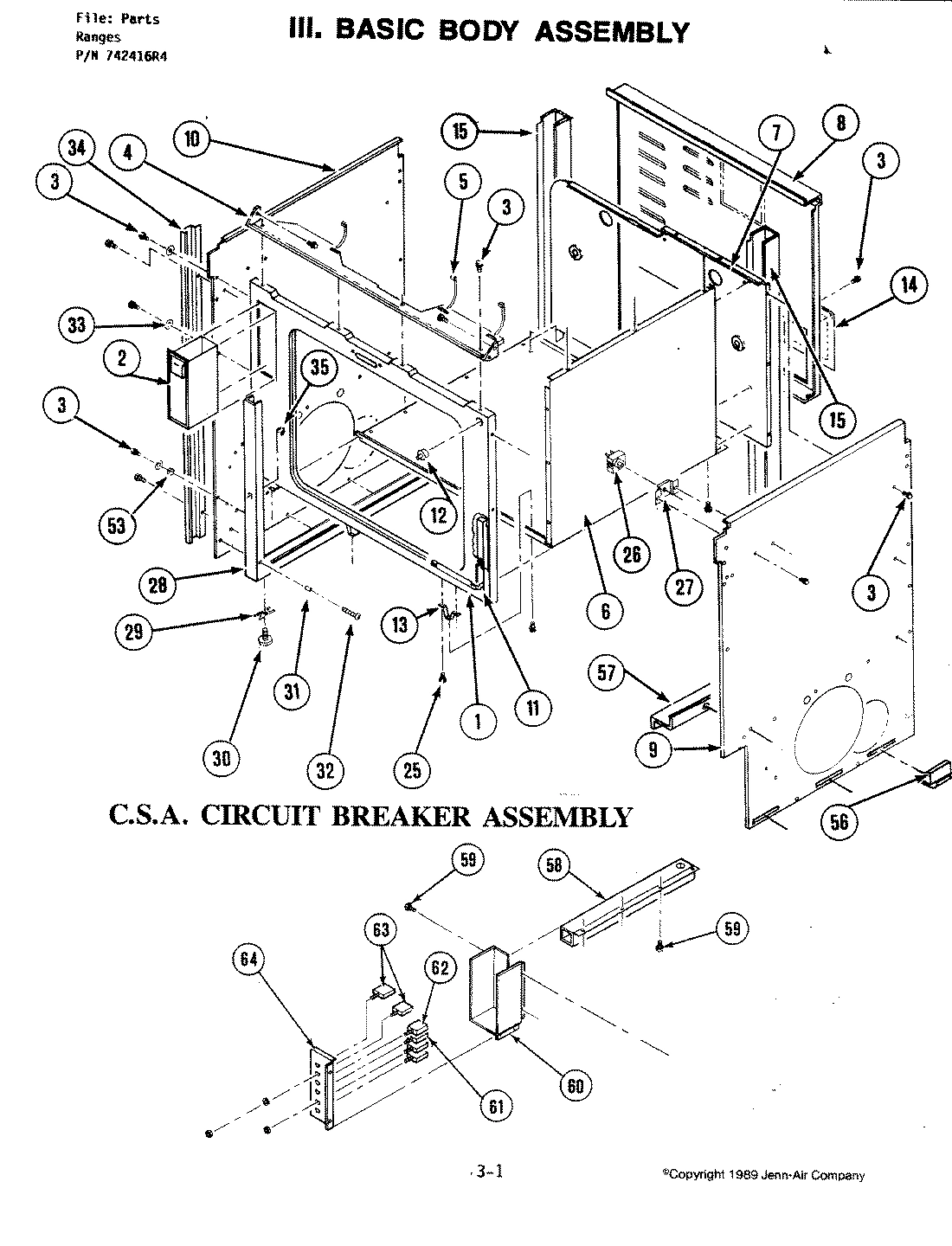 01 - BASIC BODY ASSEMBLY (S160-C)