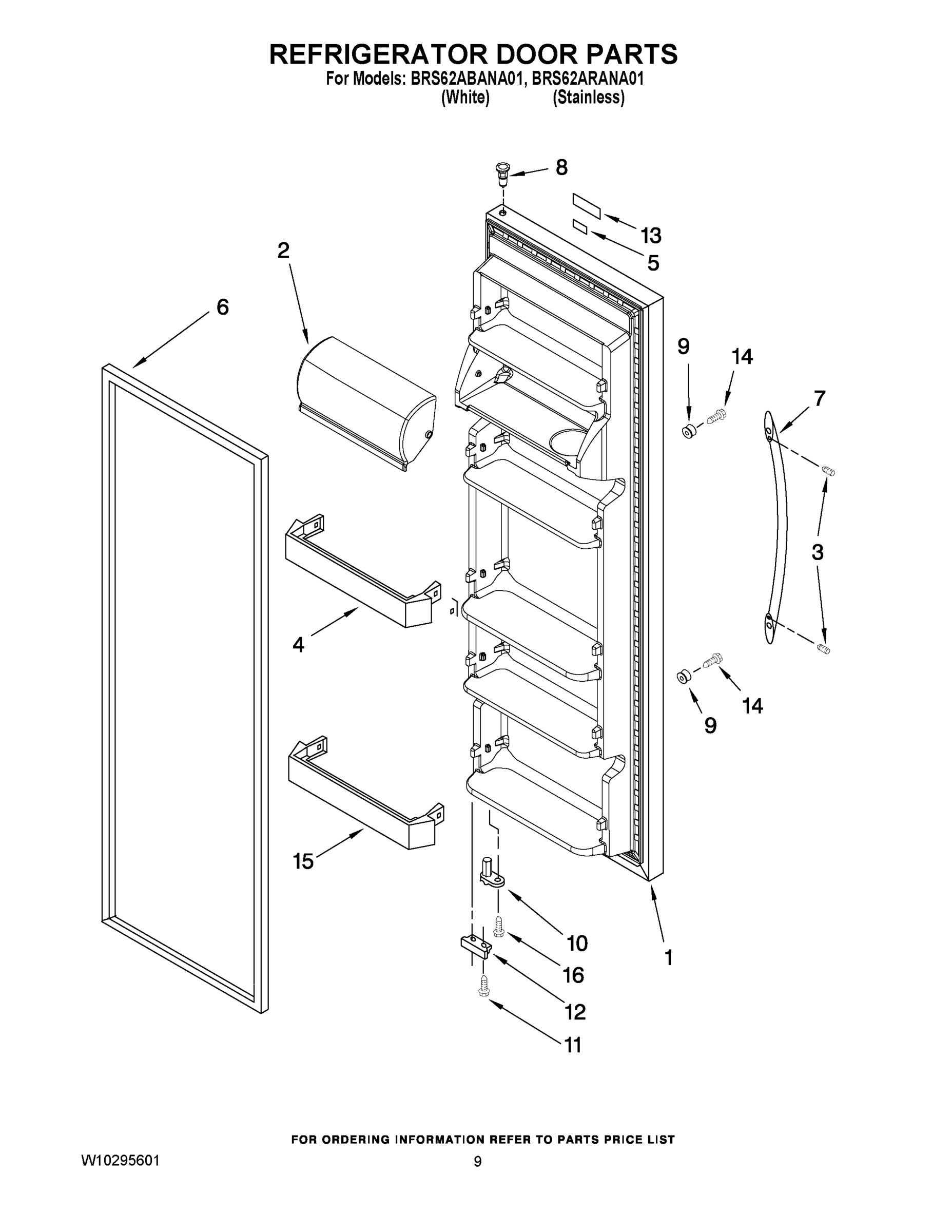 06 - REFRIGERATOR DOOR PARTS