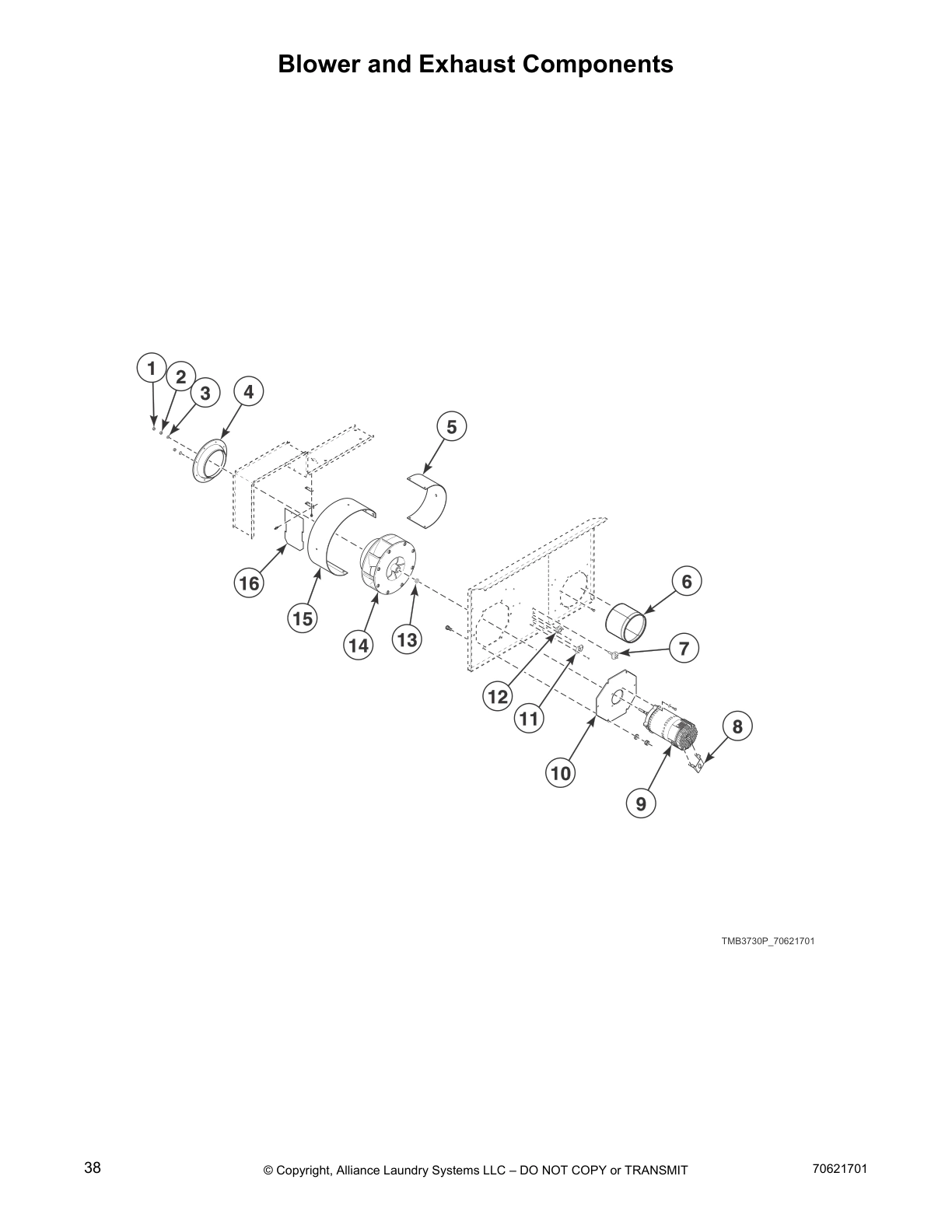 Blower and Exhaust Components