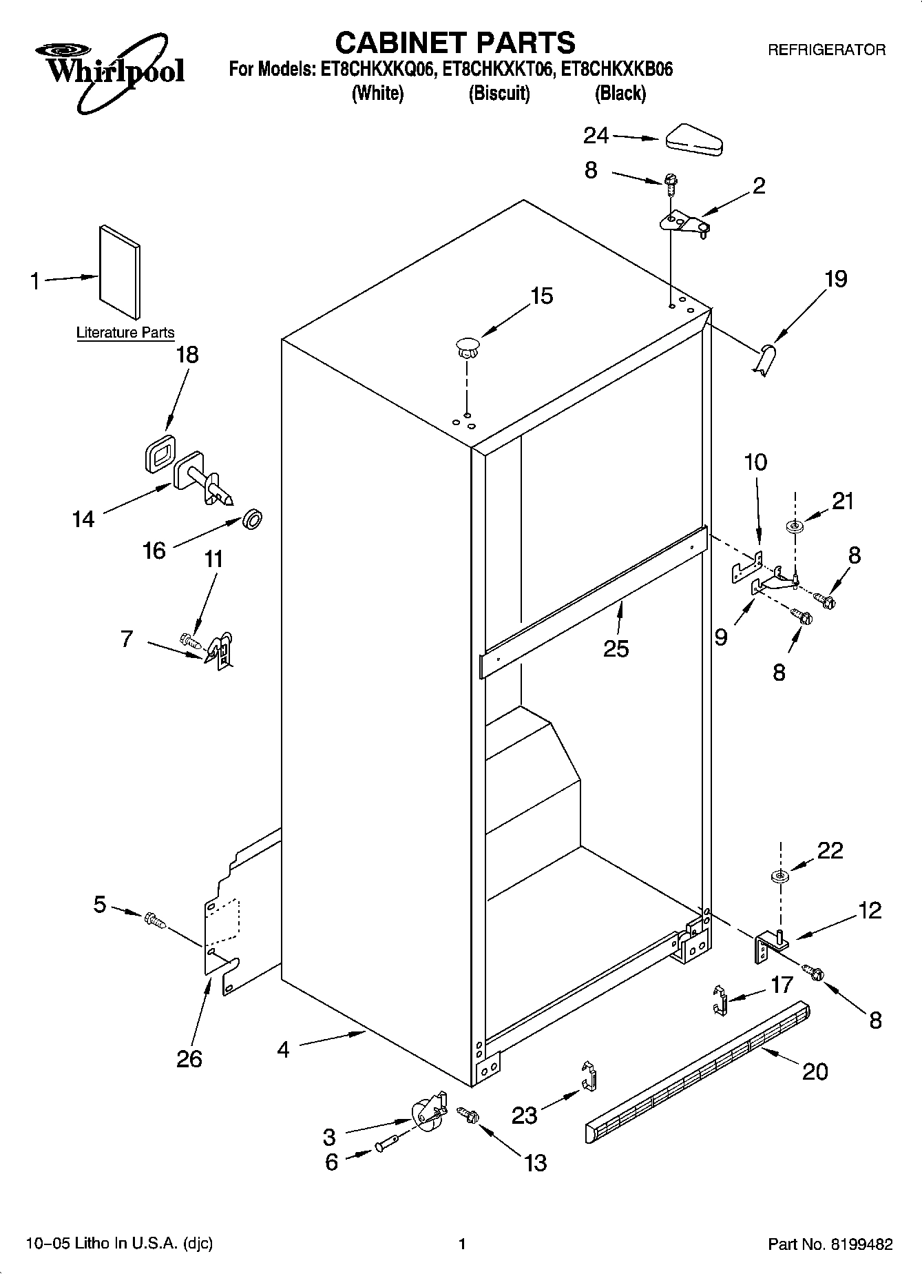 01 - CABINET PARTS