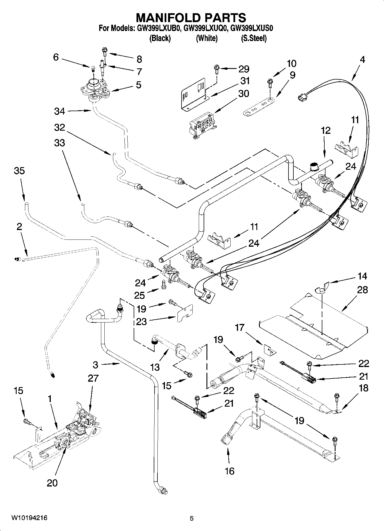 04 - MANIFOLD PARTS