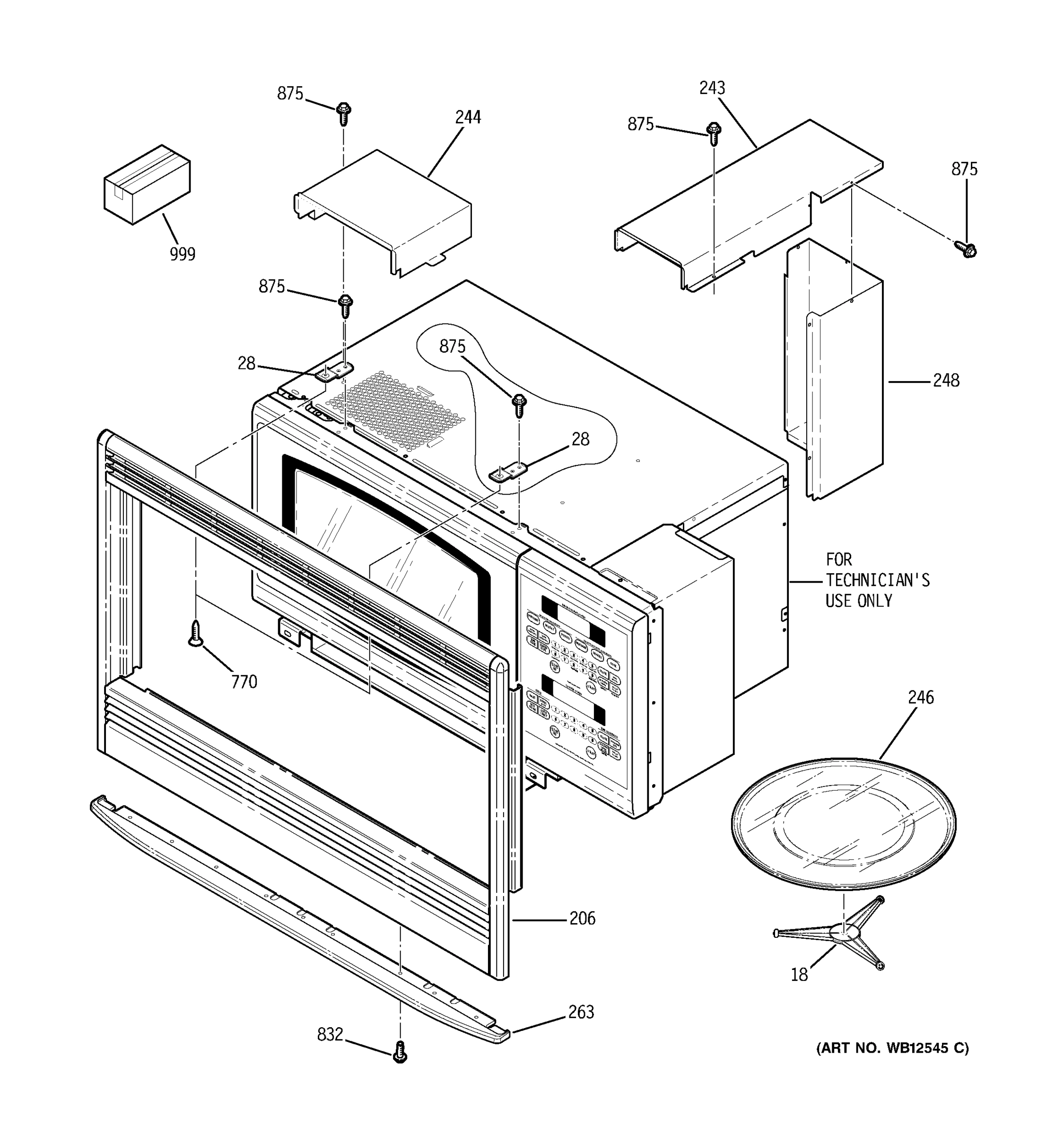 MICROWAVE ENCLOSURE