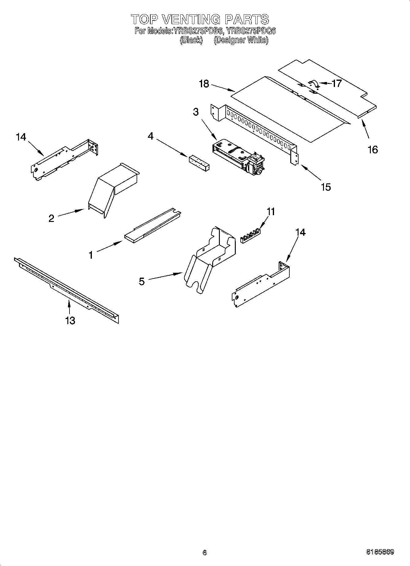 05 - TOP VENTING PARTS, MISCELLANEOUS PARTS