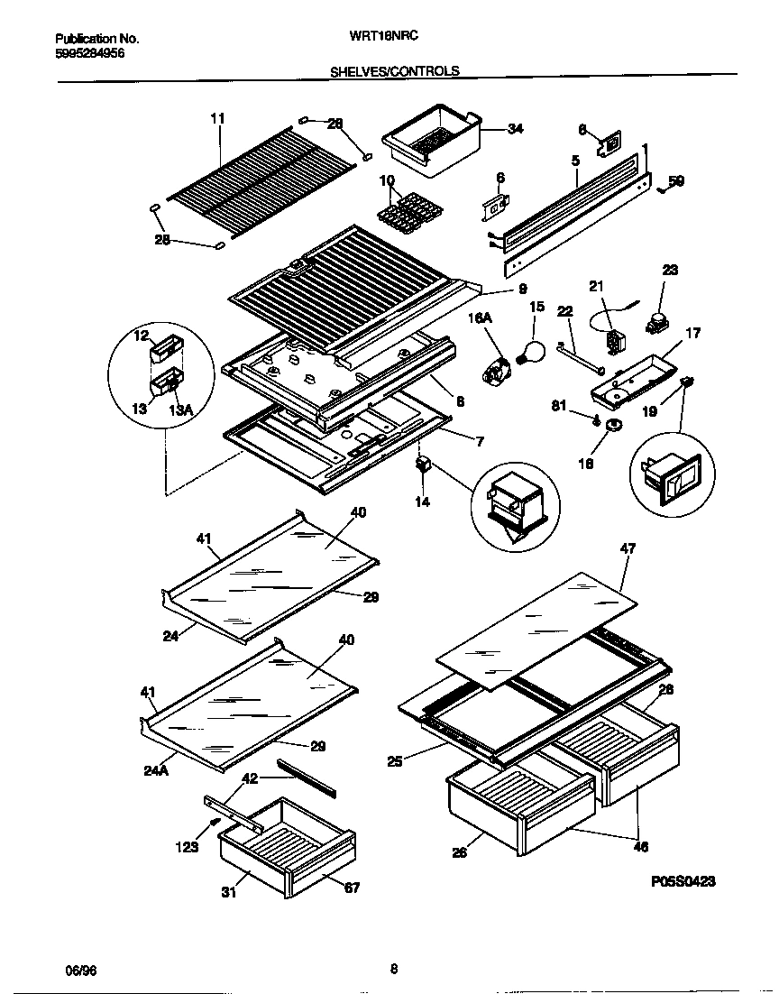 04 - SHELVES/CONTROLS