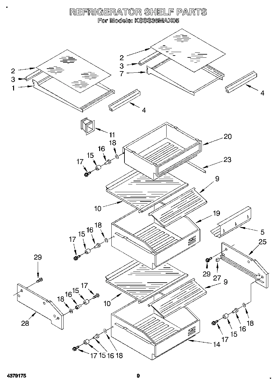 07 - REFRIGERATOR SHELF