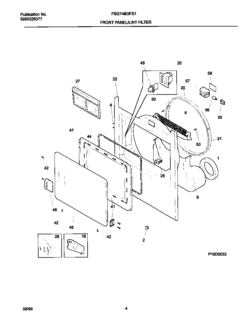 03 - P16D0023 FRNT PNL,DOOR