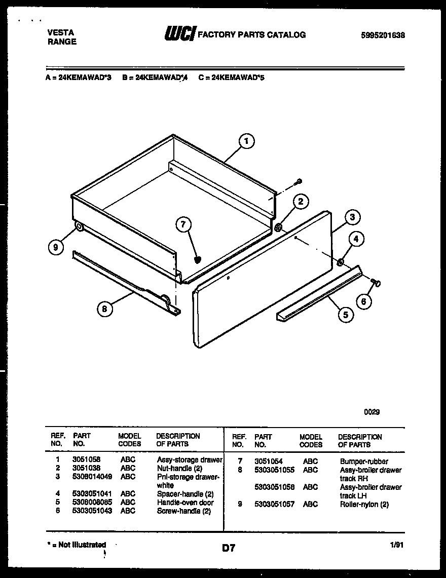 05 - DRAWER PARTS