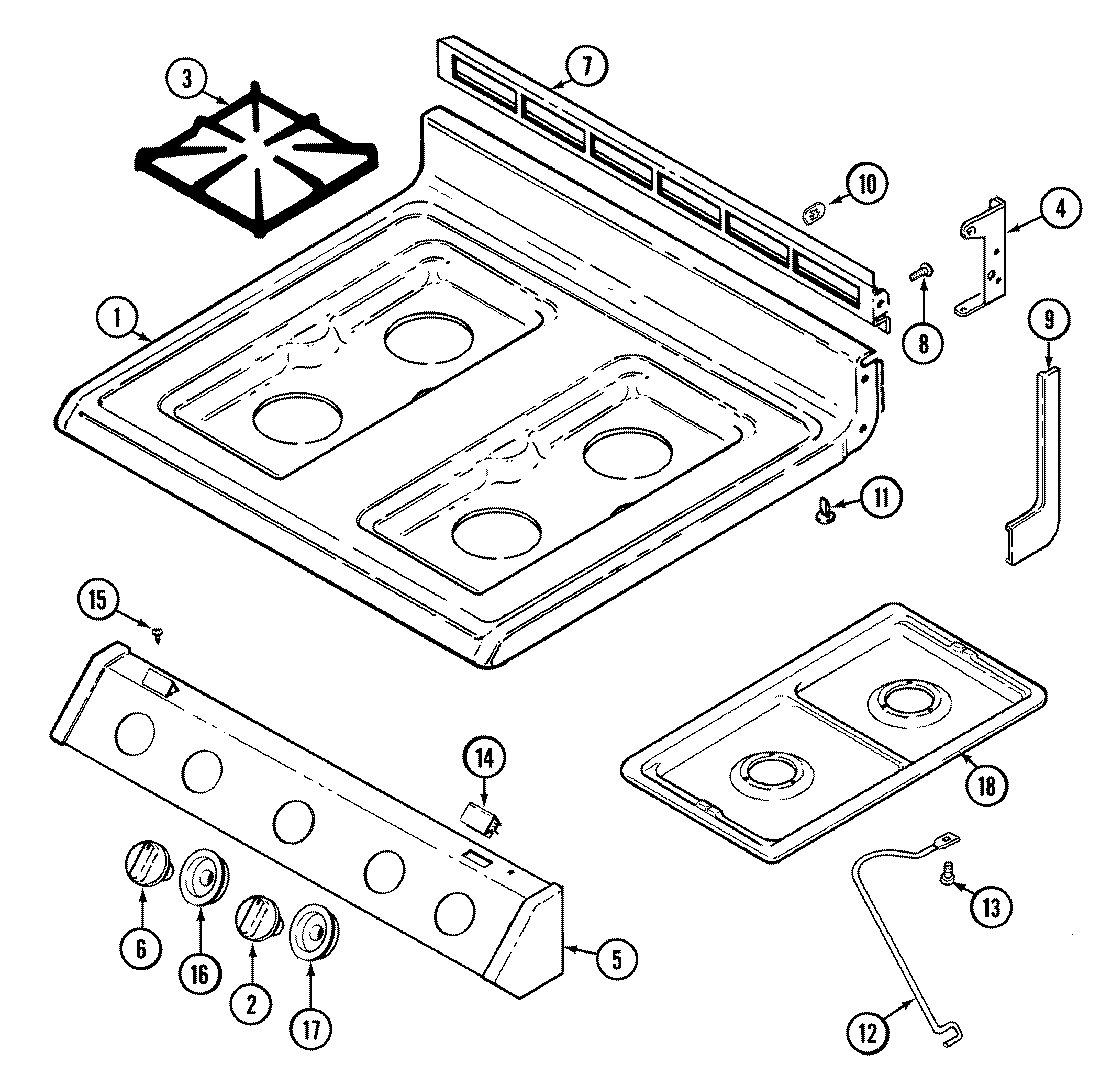 05 - TOP ASSEMBLY/MANIFOLD PANEL