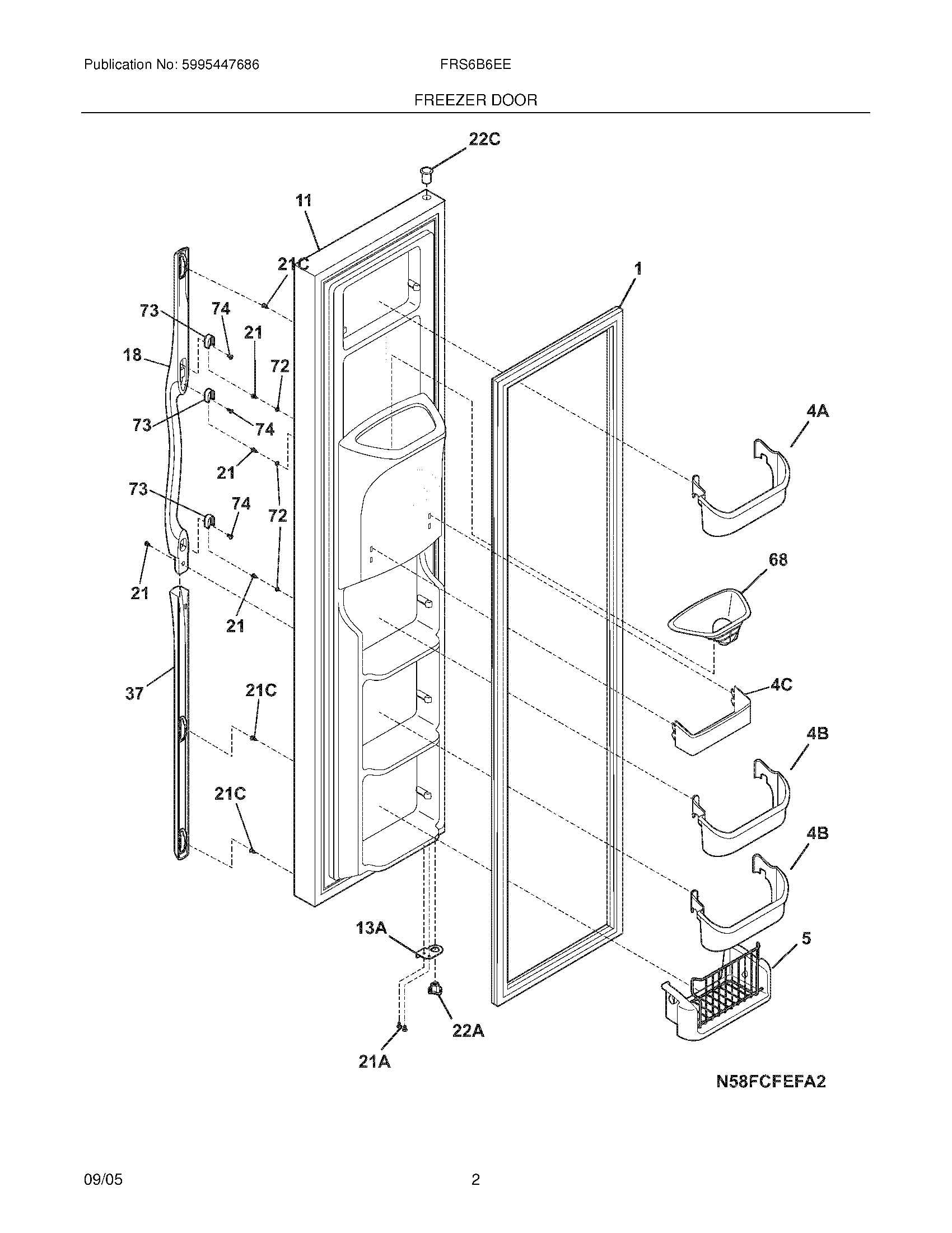 03 - FREEZER DOOR
