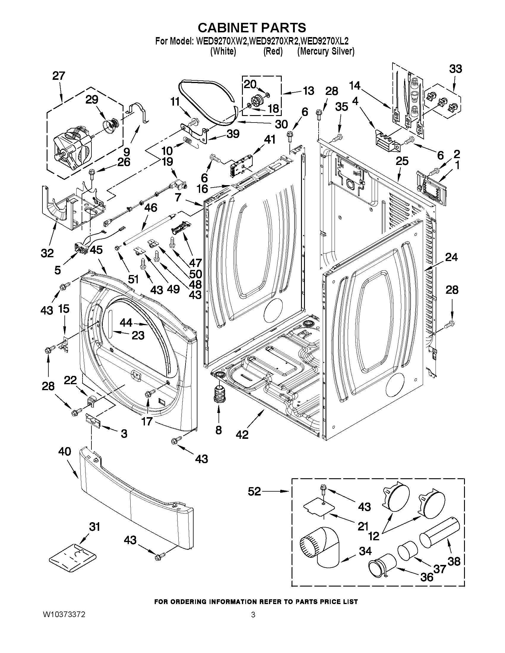 02 - CABINET PARTS