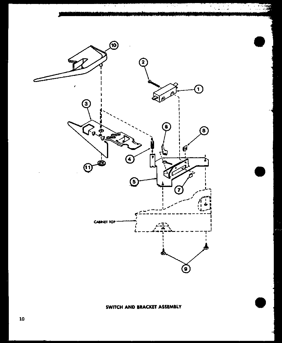 09 - SWITCH AND BRACKET ASSY