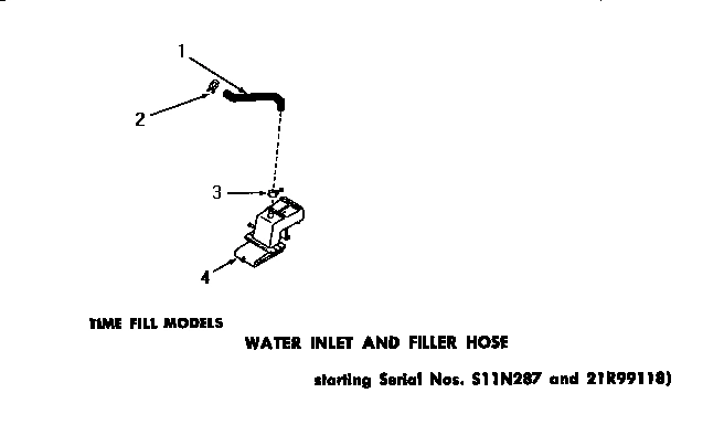 26 - WATER INLET & FILLER HOSE