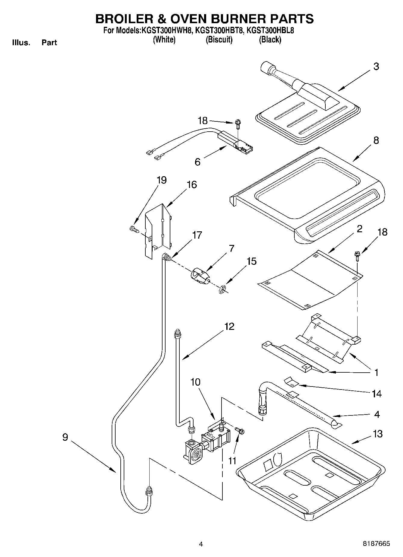 04 - BROILER AND OVEN BURNER