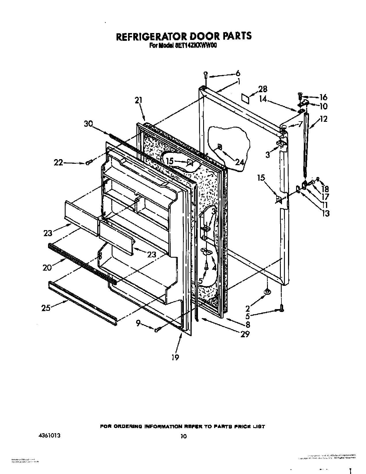 08 - REFRIGERATOR DOOR, LIT/OPTIONAL