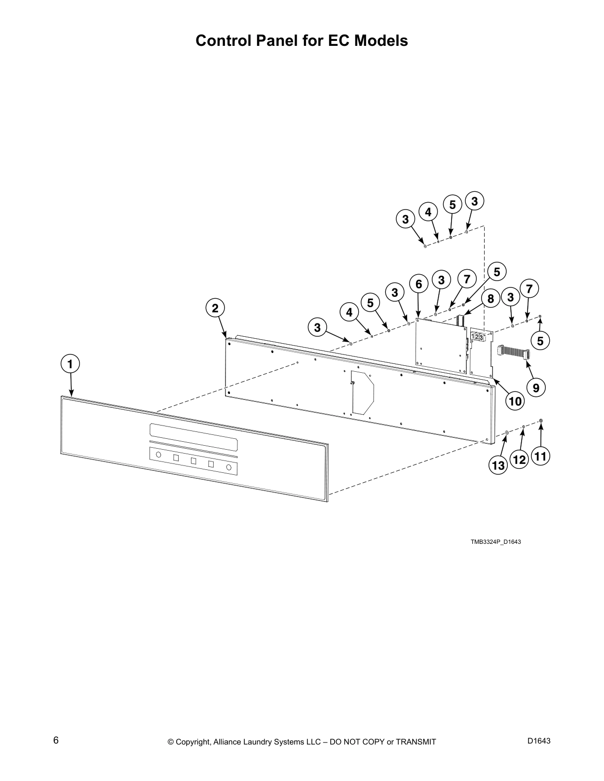 Control Panel for EC Models
