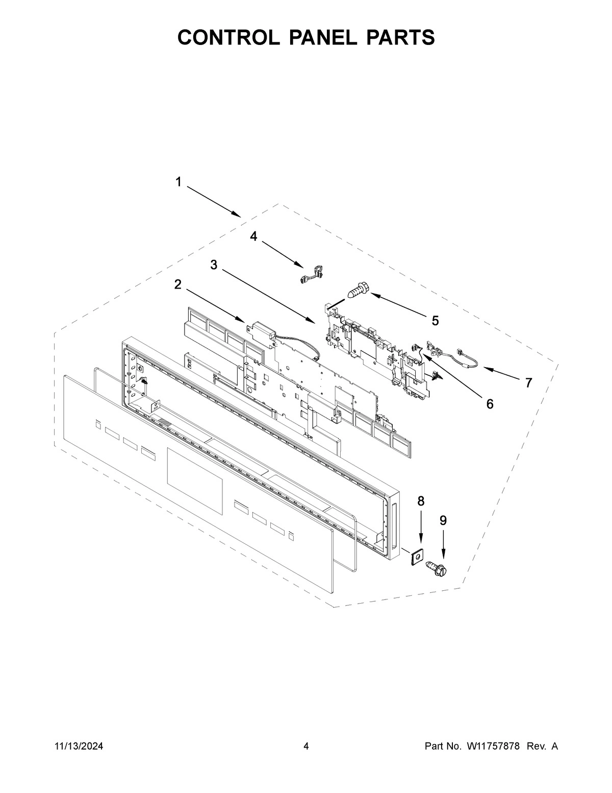 03 - CONTROL PANEL PARTS