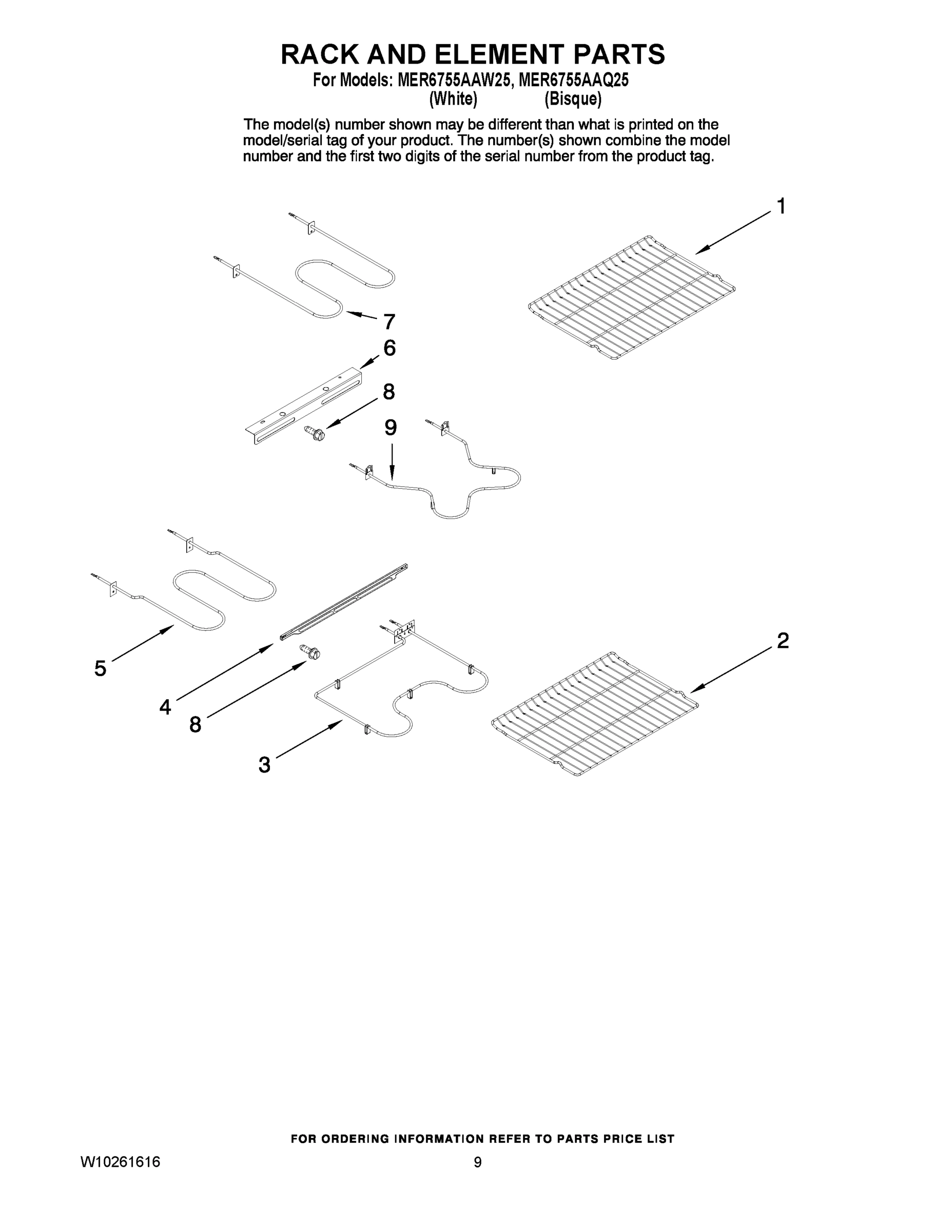 06 - RACK AND ELEMENT PARTS